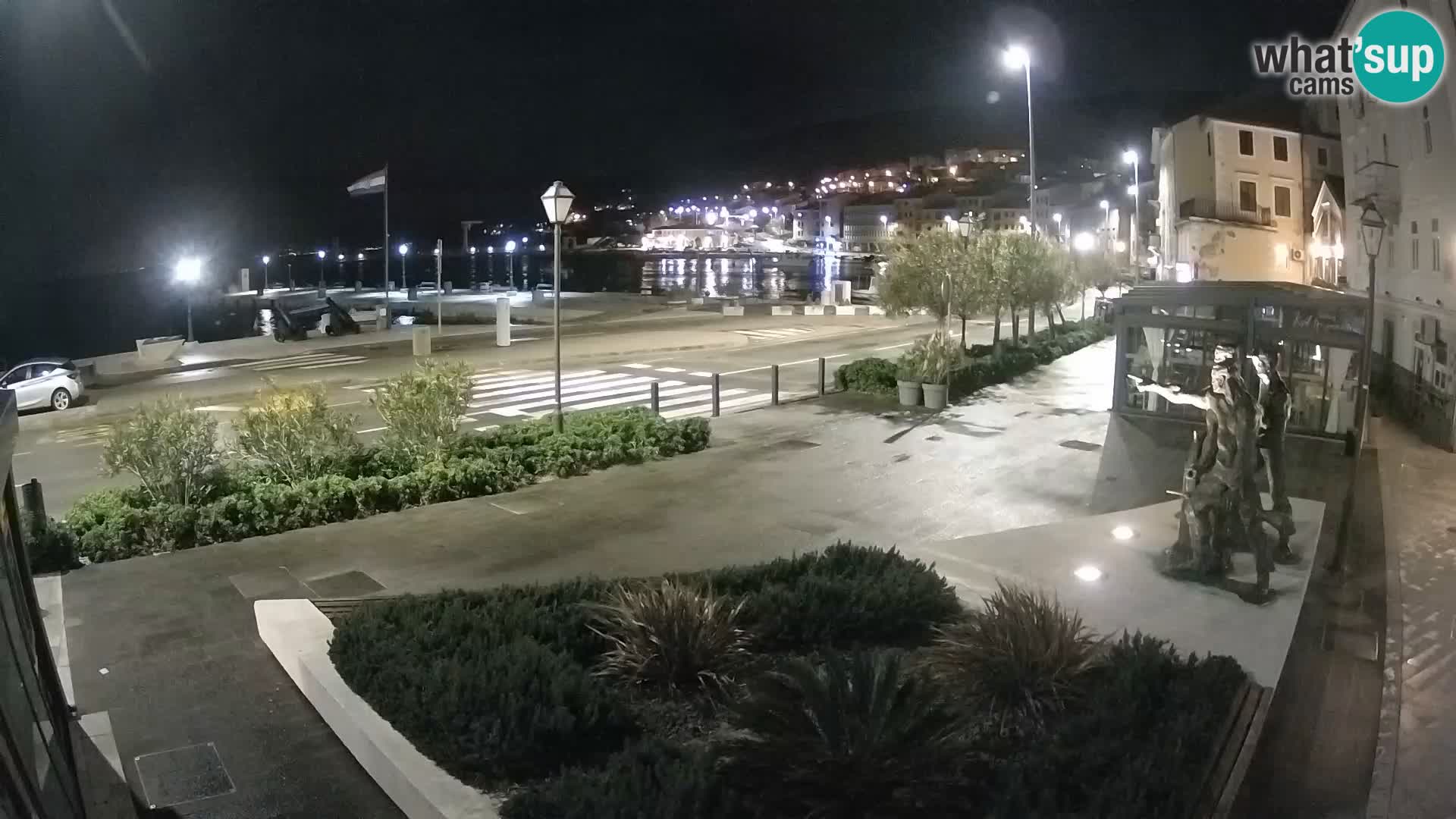 Live-Webcam Senj Riva – direkt am Meer – Kroatien