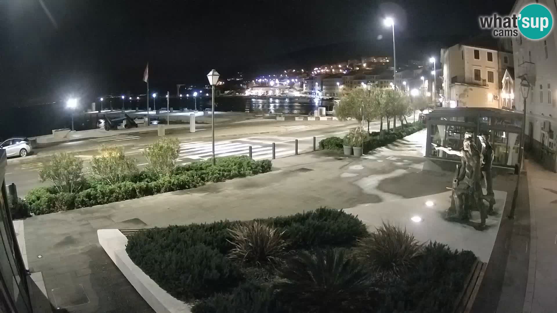 Live webcam Senj riva – seafront – Croatia