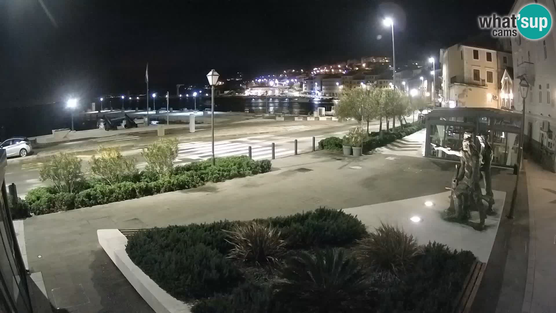 Live-Webcam Senj Riva – direkt am Meer – Kroatien