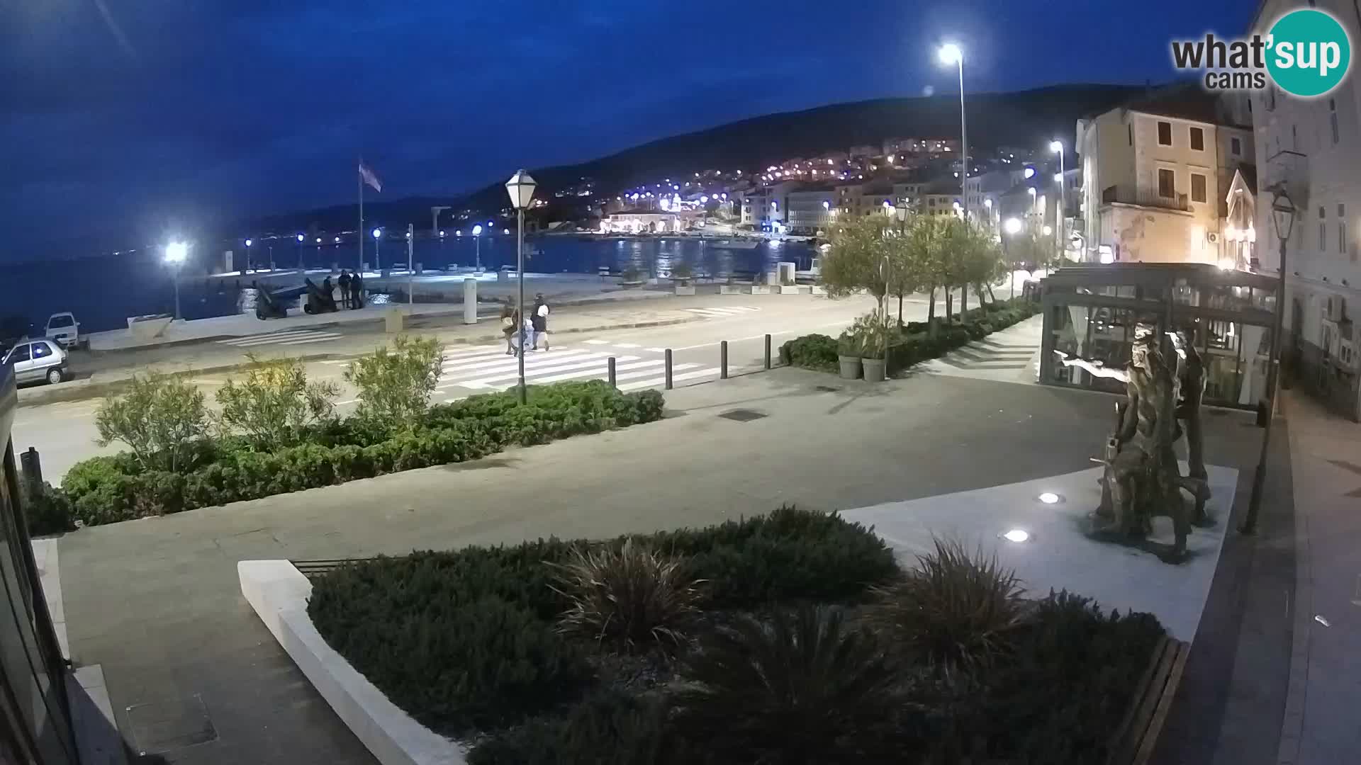 Webcam en vivo Senj riva – paseo marítimo