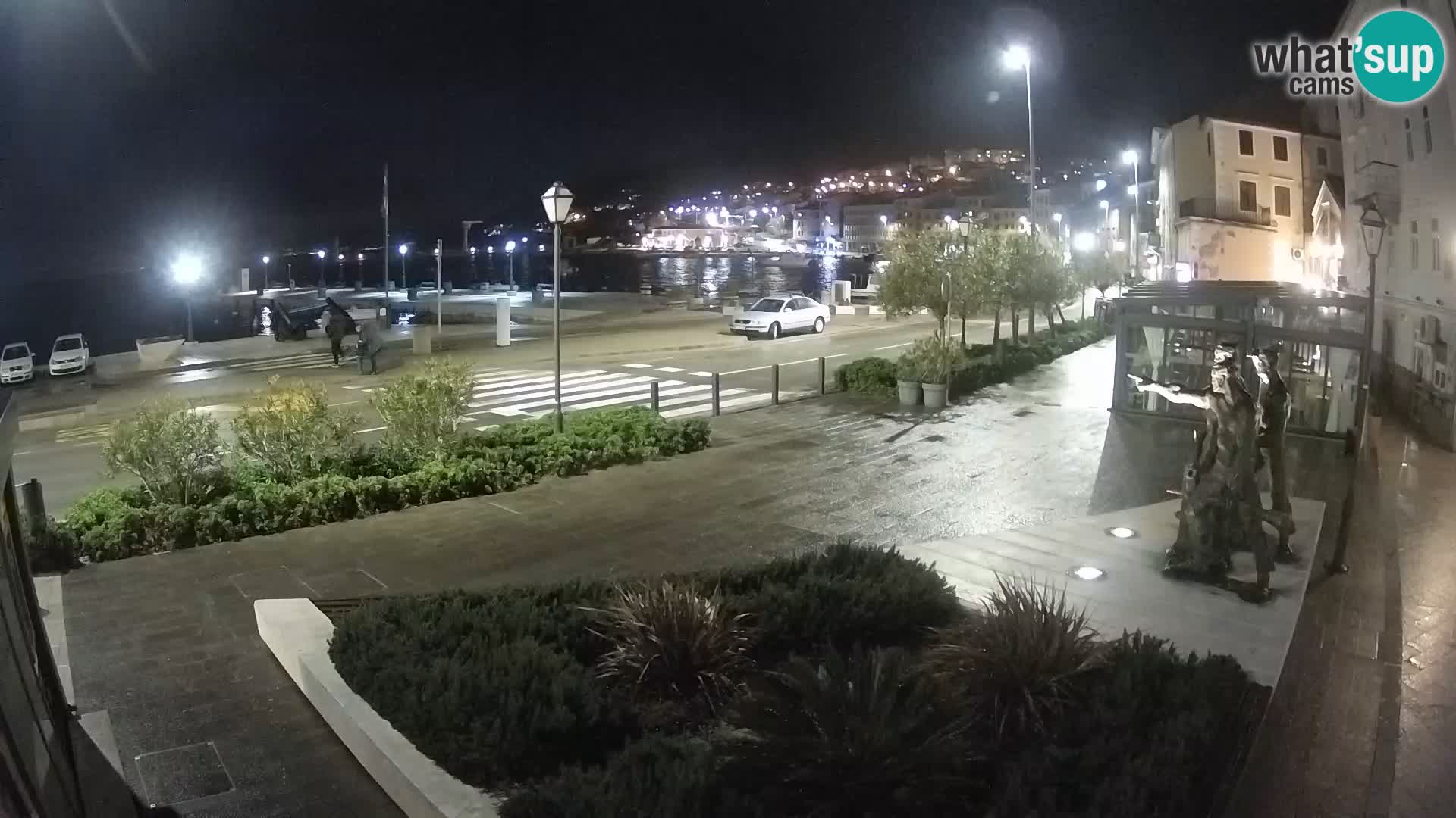 Live webcam Senj riva – seafront – Croatia