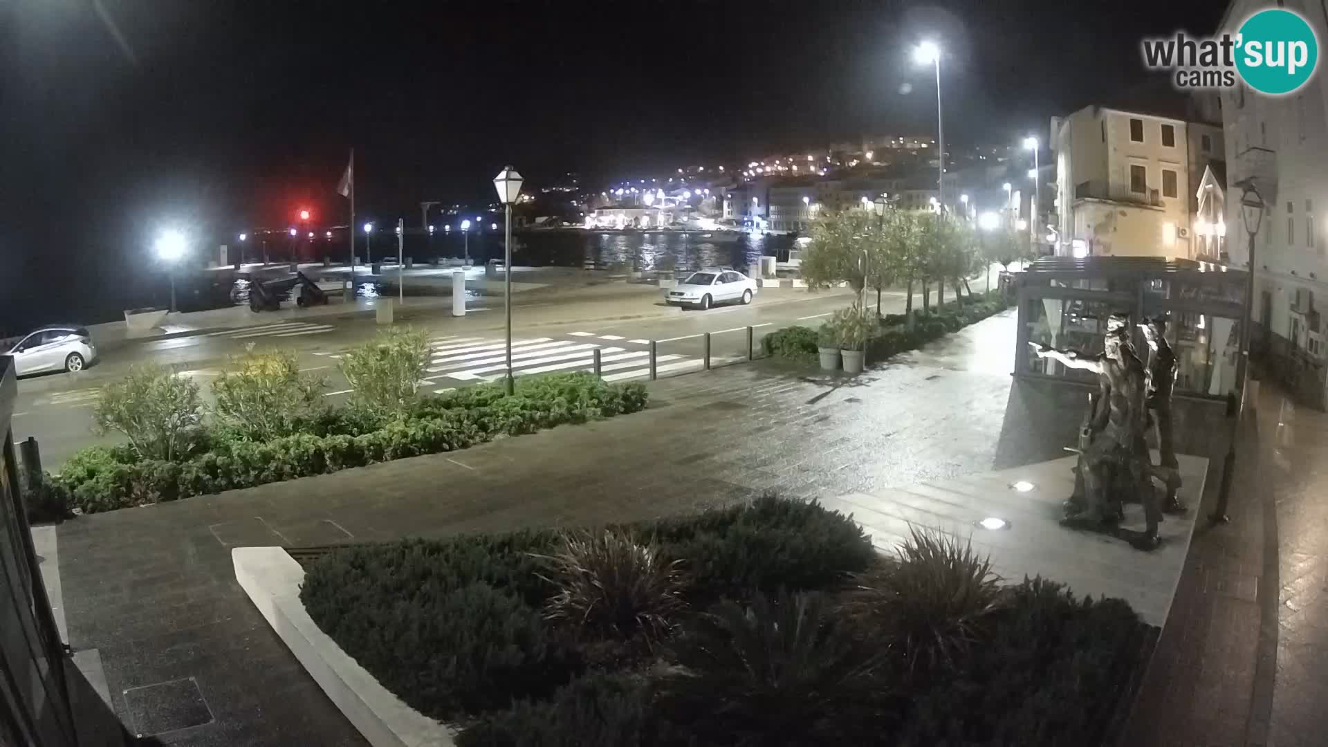 Live webcam Senj riva – seafront – Croatia
