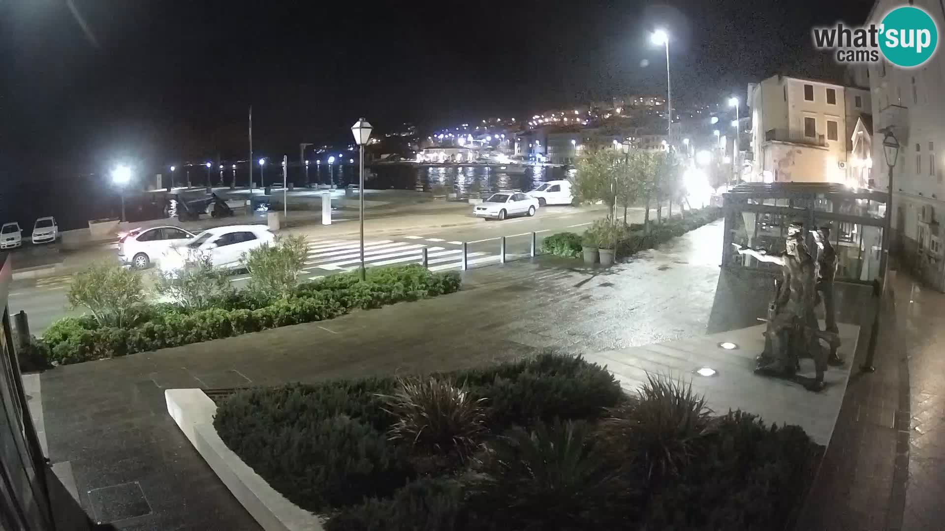 Live webcam Senj riva – seafront – Croatia