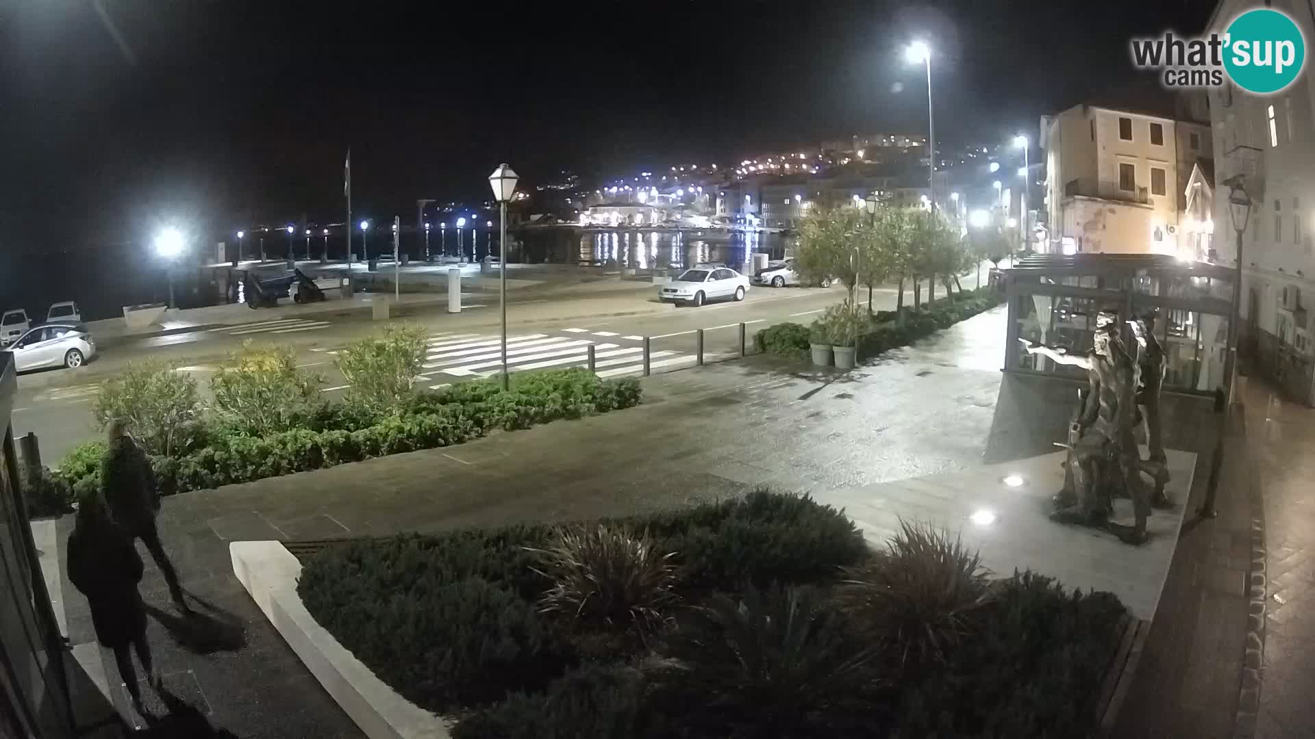 Live-Webcam Senj Riva – direkt am Meer – Kroatien