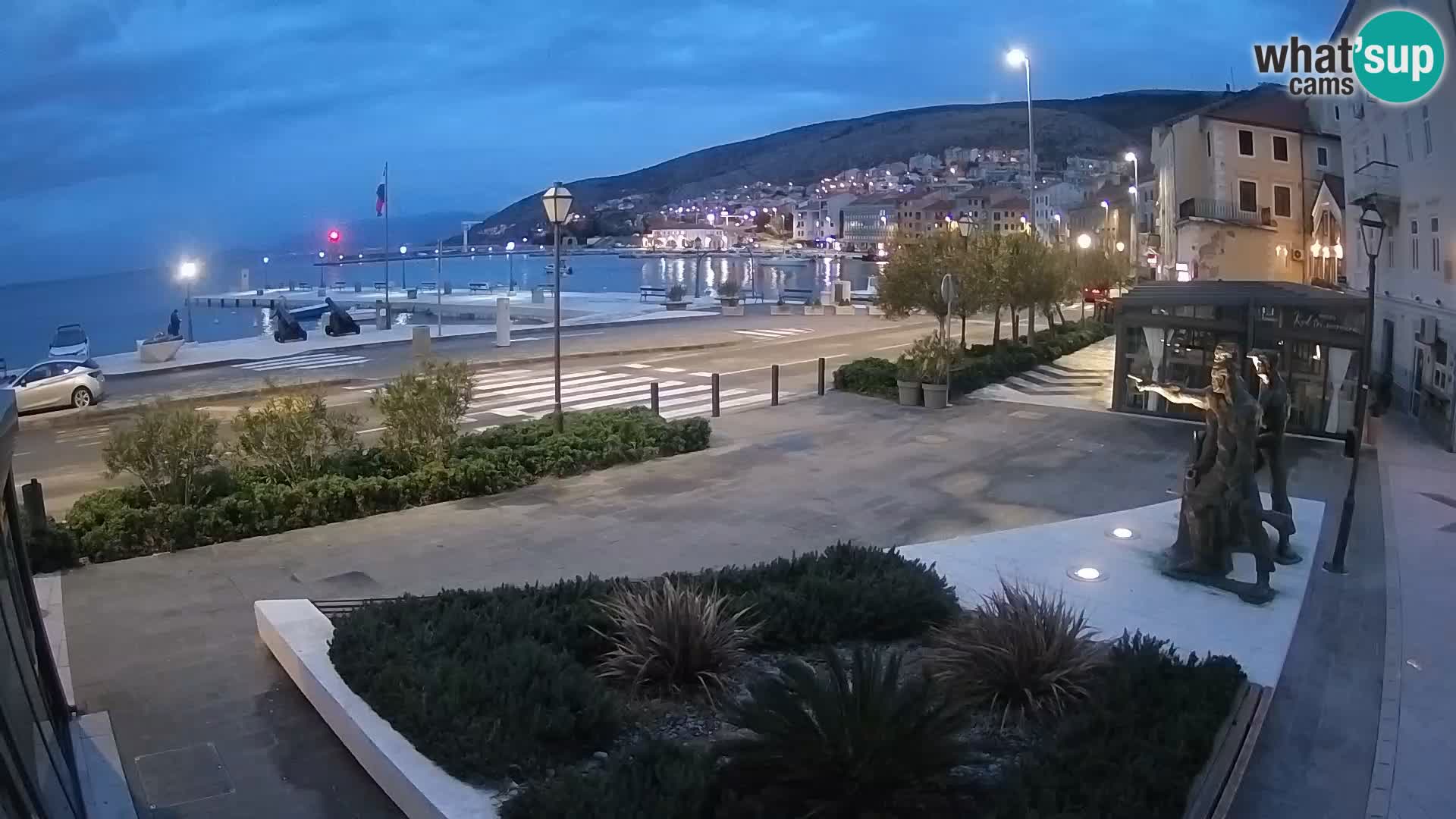 Webcam en vivo Senj riva – paseo marítimo