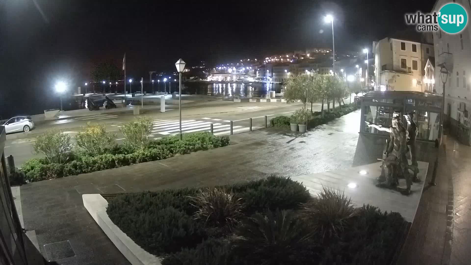 Live webcam Senj riva – fronte mare