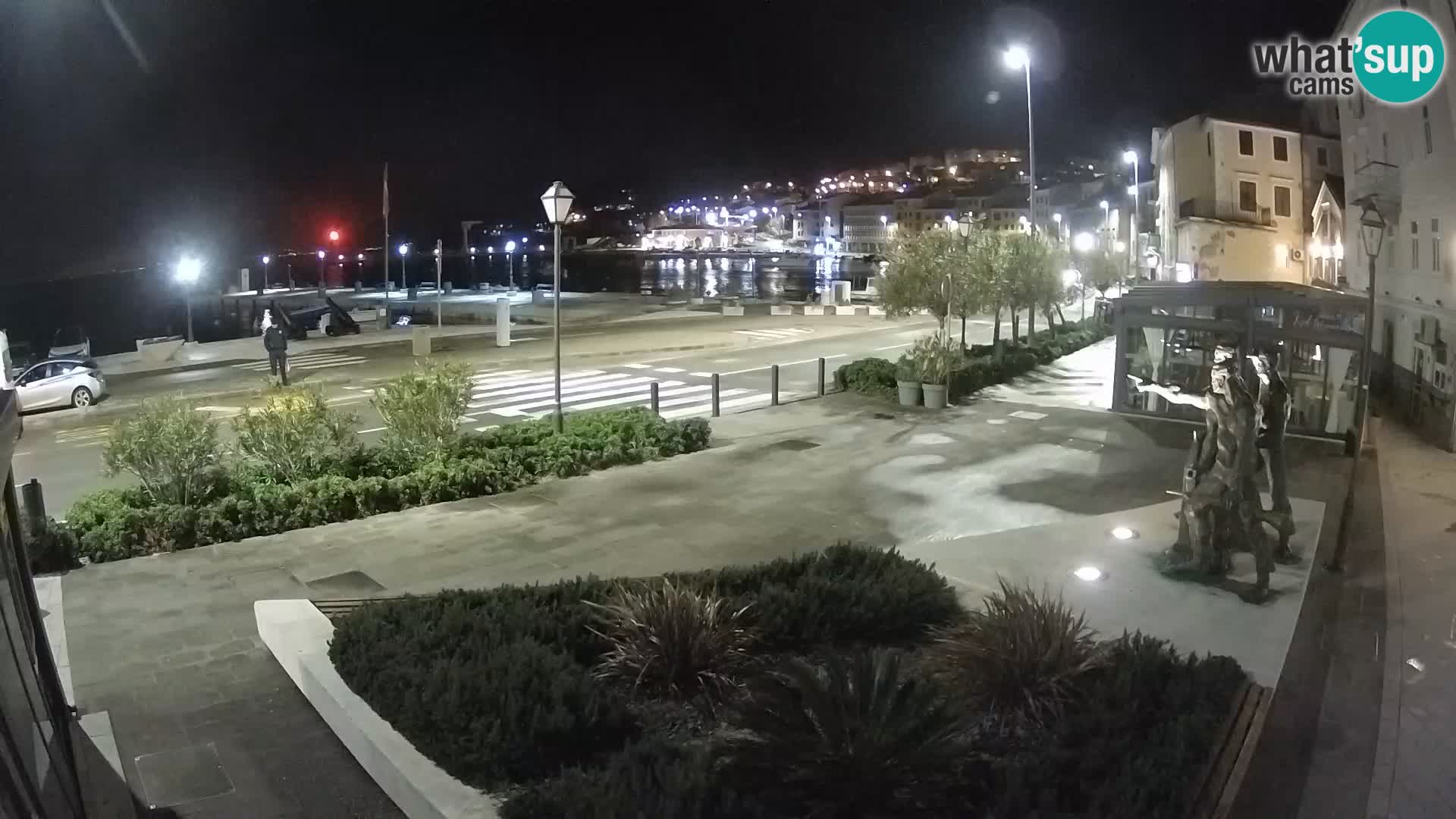 Live webcam Senj riva – seafront – Croatia