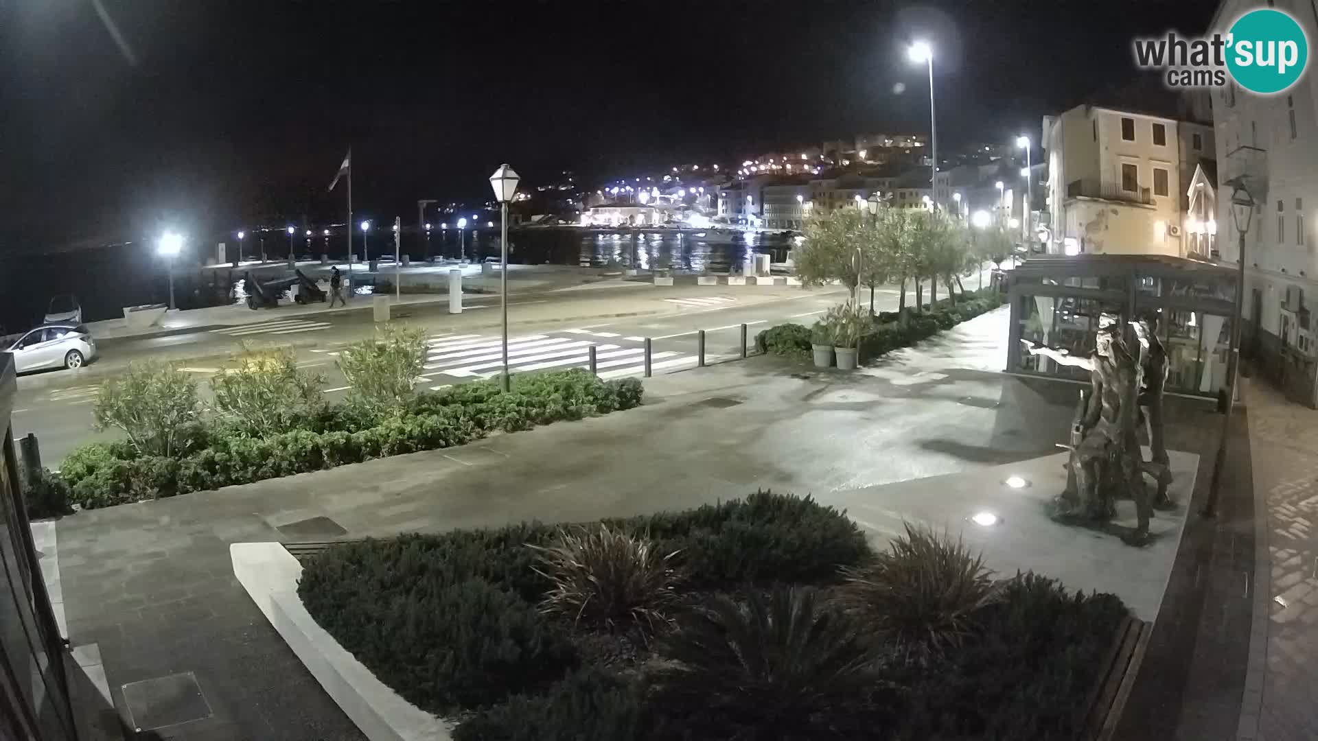 Live webcam Senj riva – fronte mare