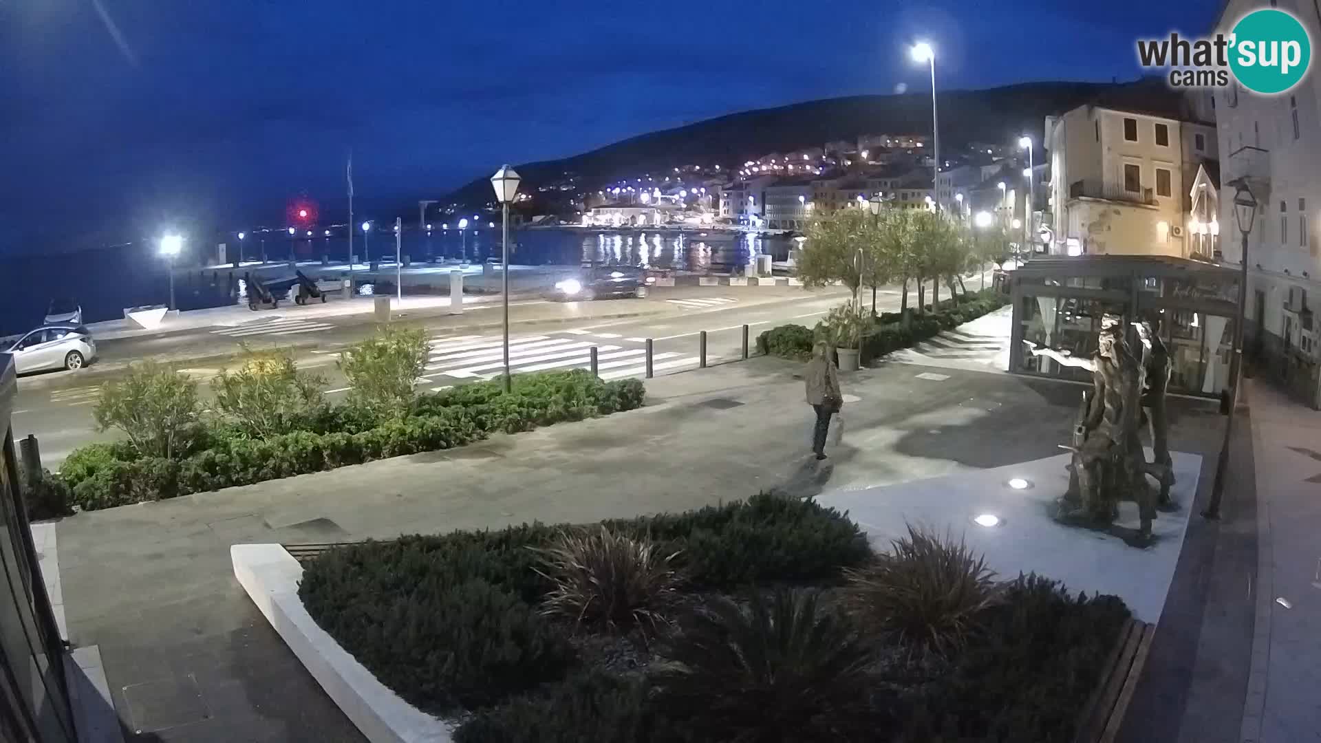 Webcam en vivo Senj riva – paseo marítimo