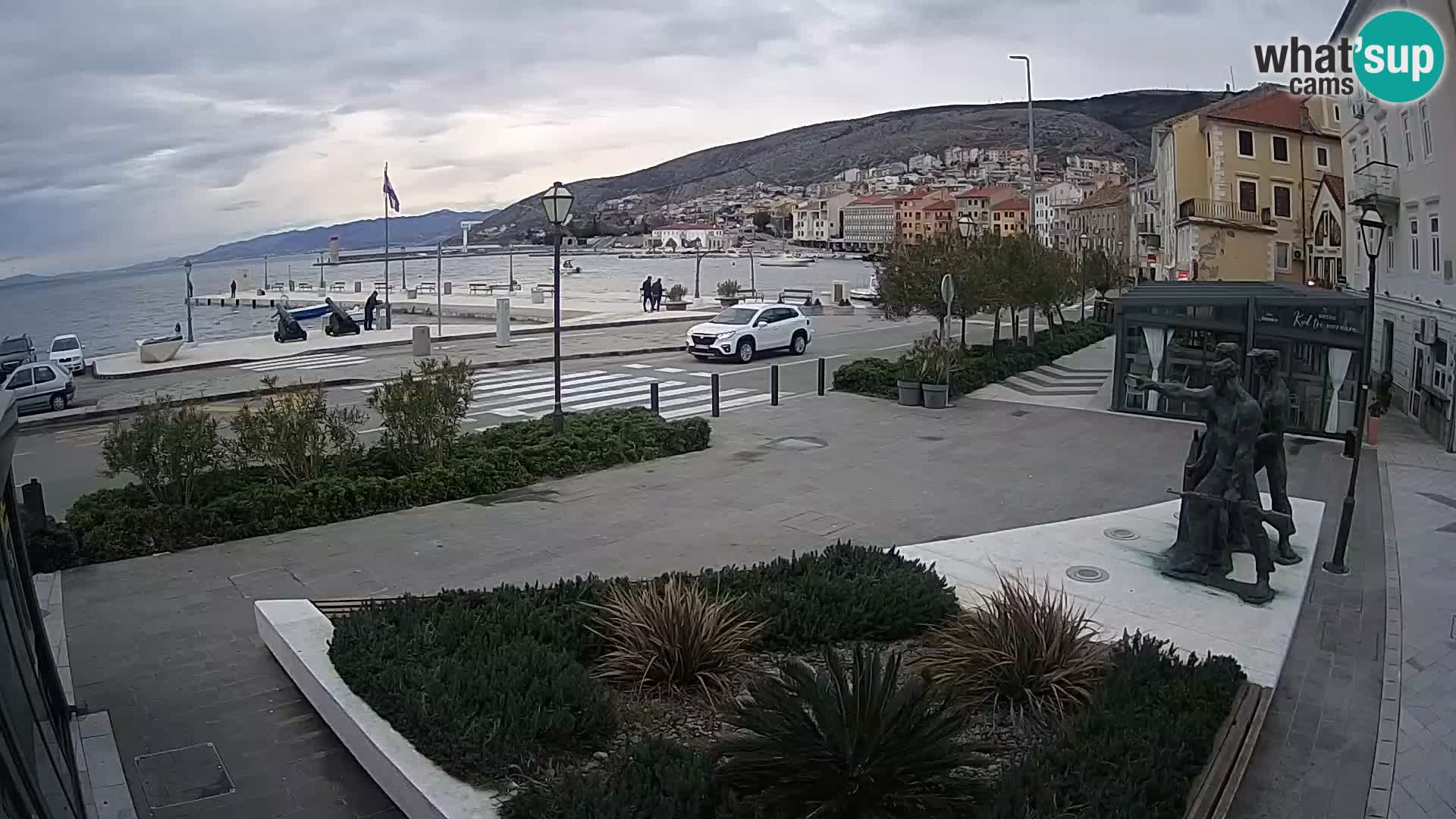 Webcam en vivo Senj riva – paseo marítimo