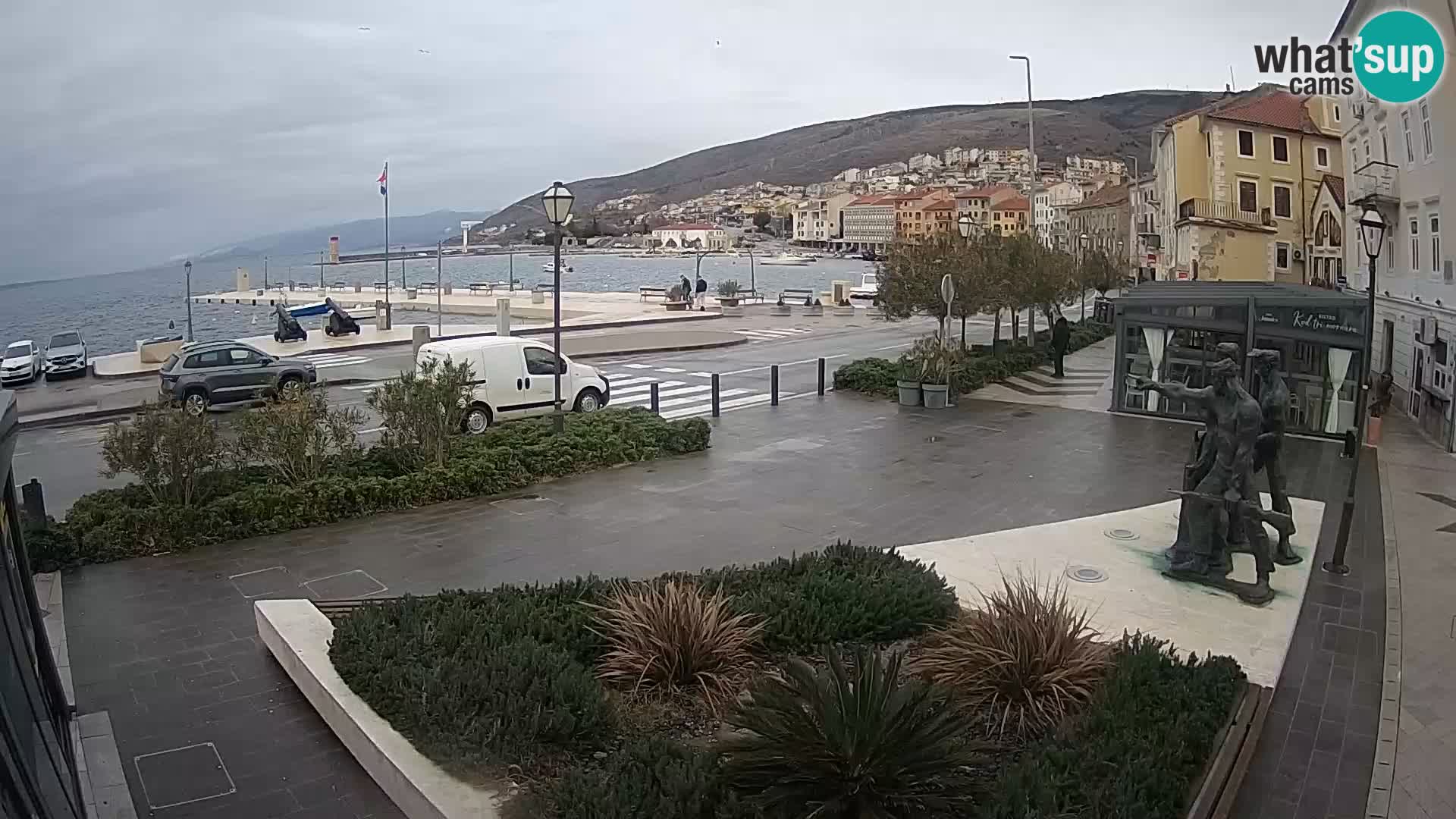 Live webcam Senj riva – seafront – Croatia