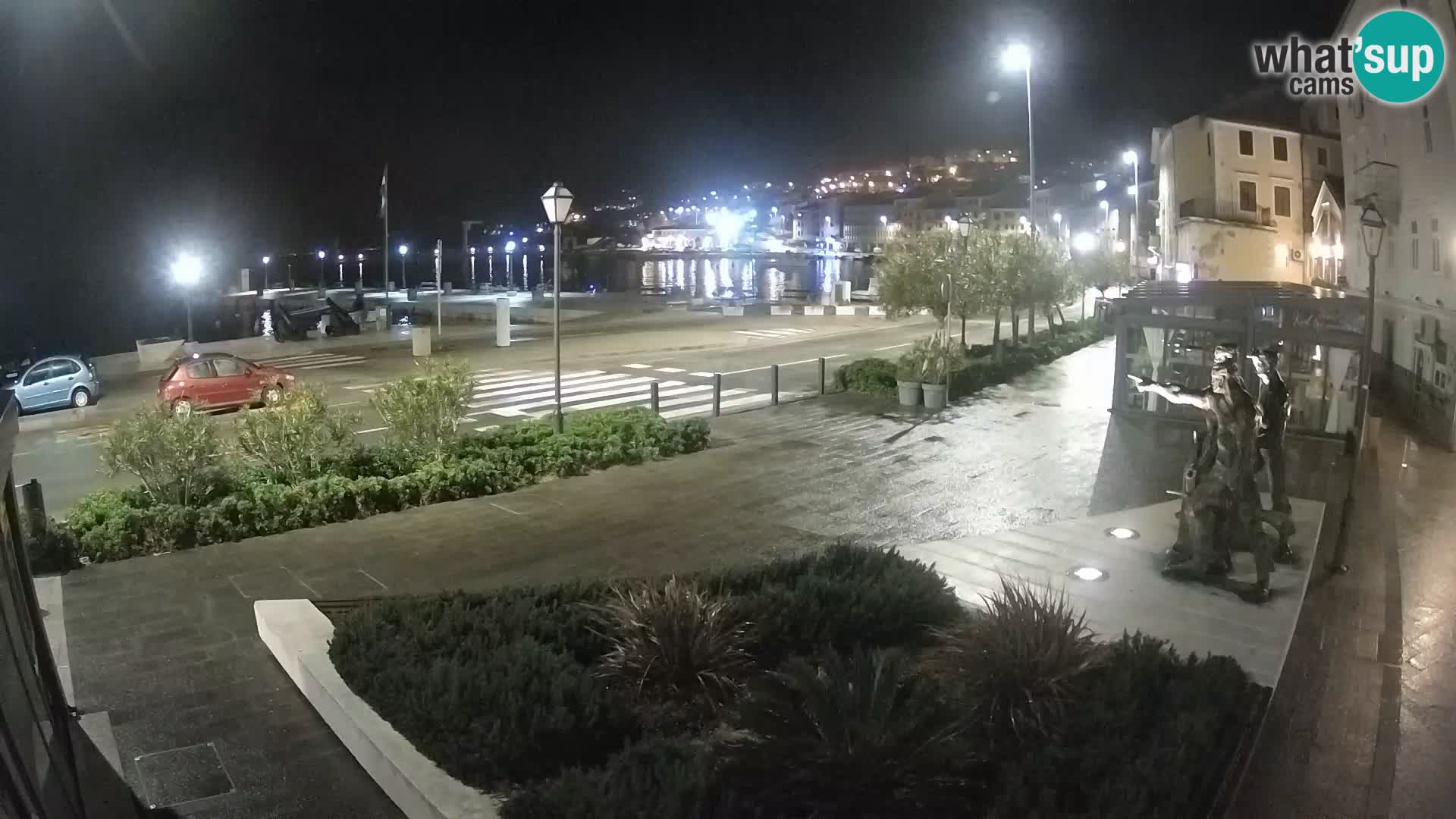 Spletna kamera v živo Senj riva – Hrvaška