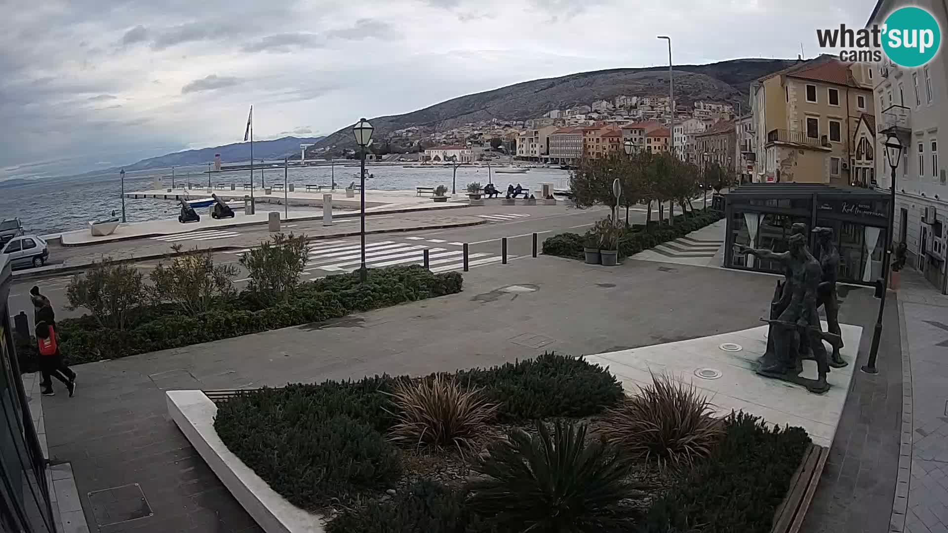 Webcam en vivo Senj riva – paseo marítimo