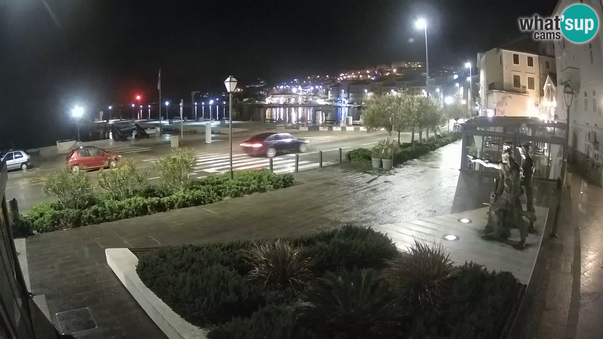 Live webcam Senj riva – fronte mare