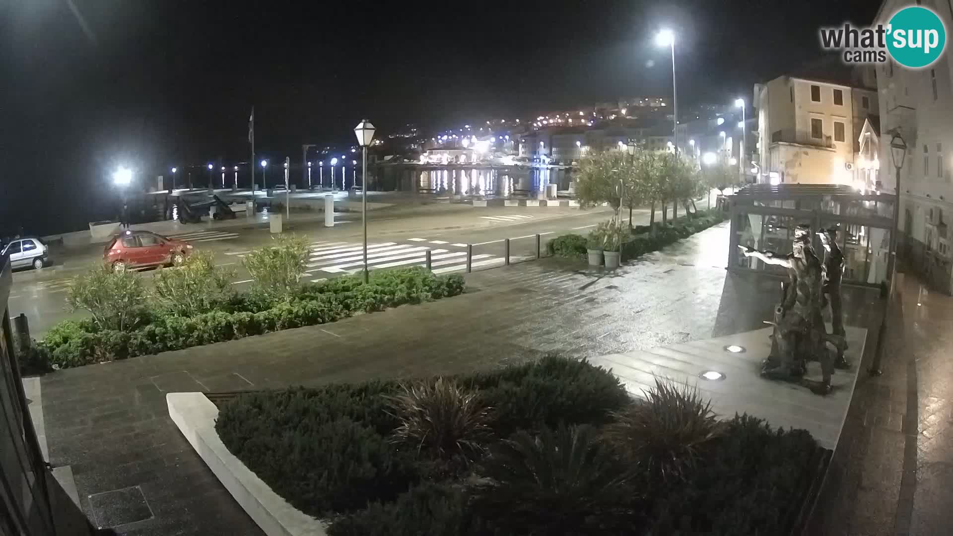 Live-Webcam Senj Riva – direkt am Meer – Kroatien
