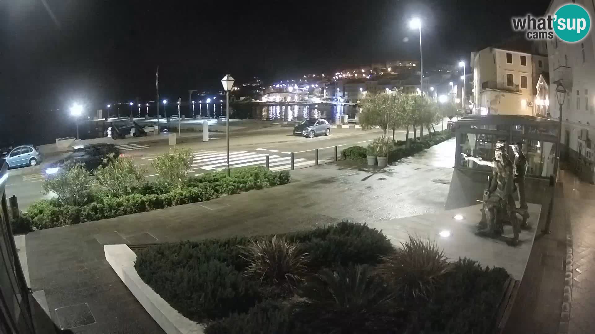 Spletna kamera v živo Senj riva – Hrvaška