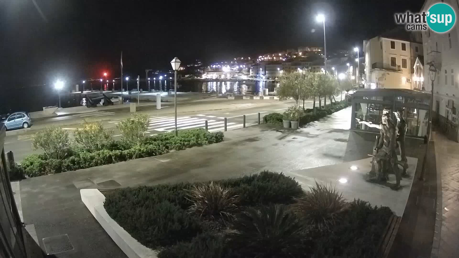 Live webcam Senj riva – seafront – Croatia