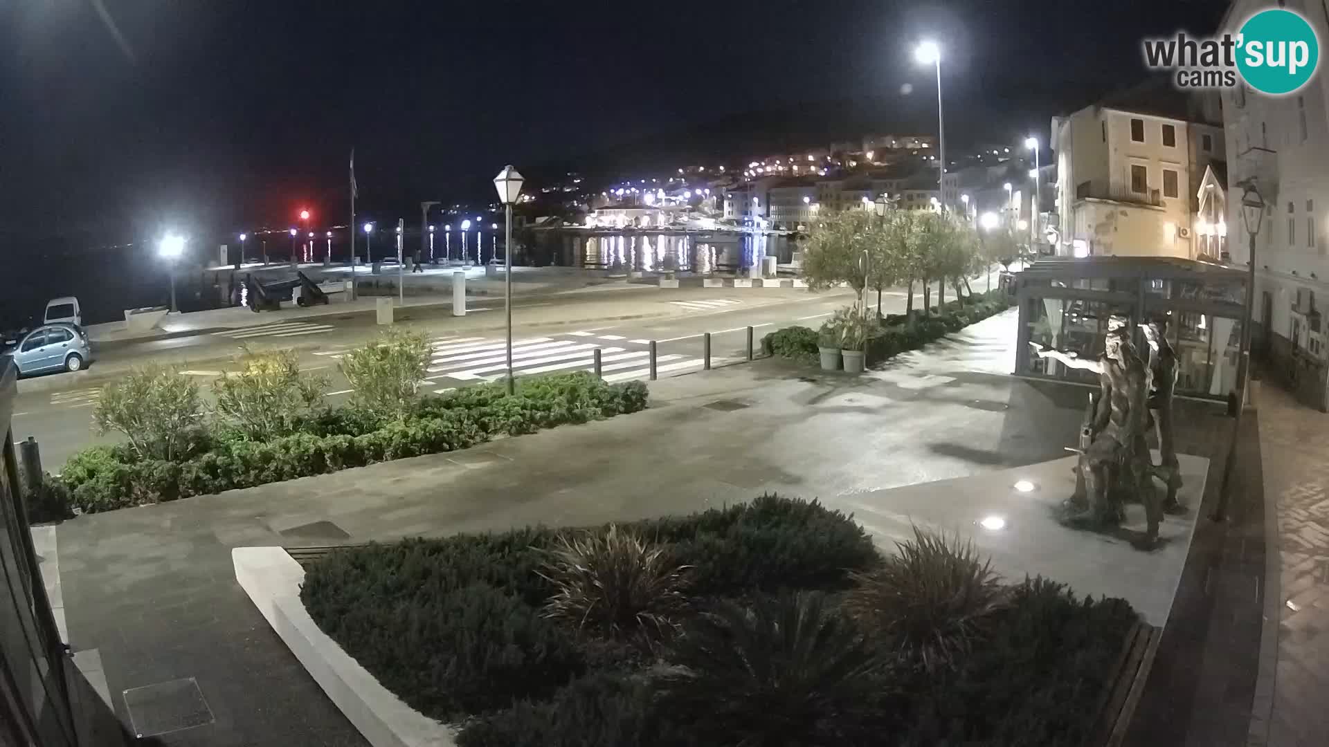 Live webcam Senj riva – seafront – Croatia