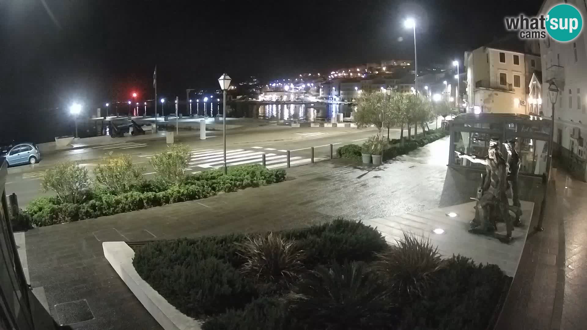 Live webcam Senj riva – seafront – Croatia