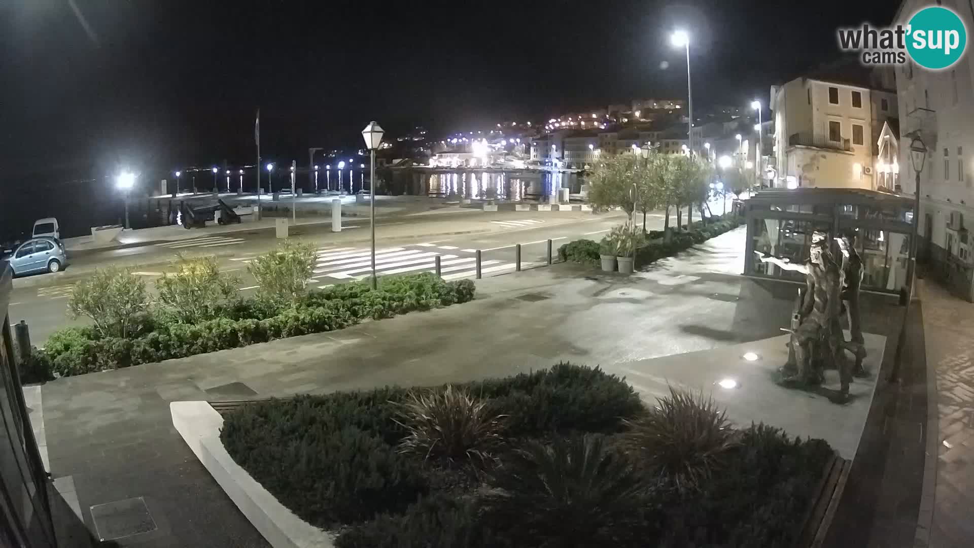 Live webcam Senj riva – seafront – Croatia