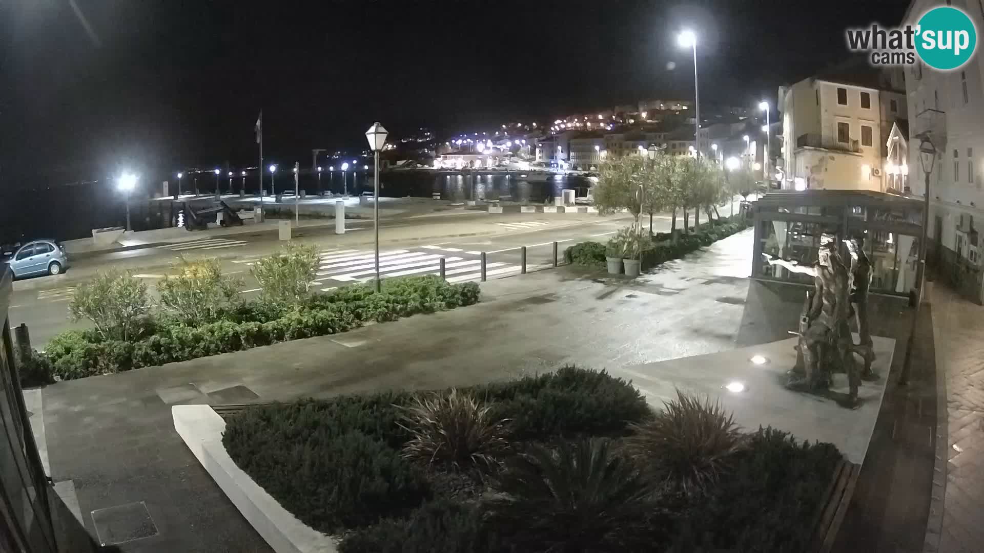 Live webcam Senj riva – fronte mare