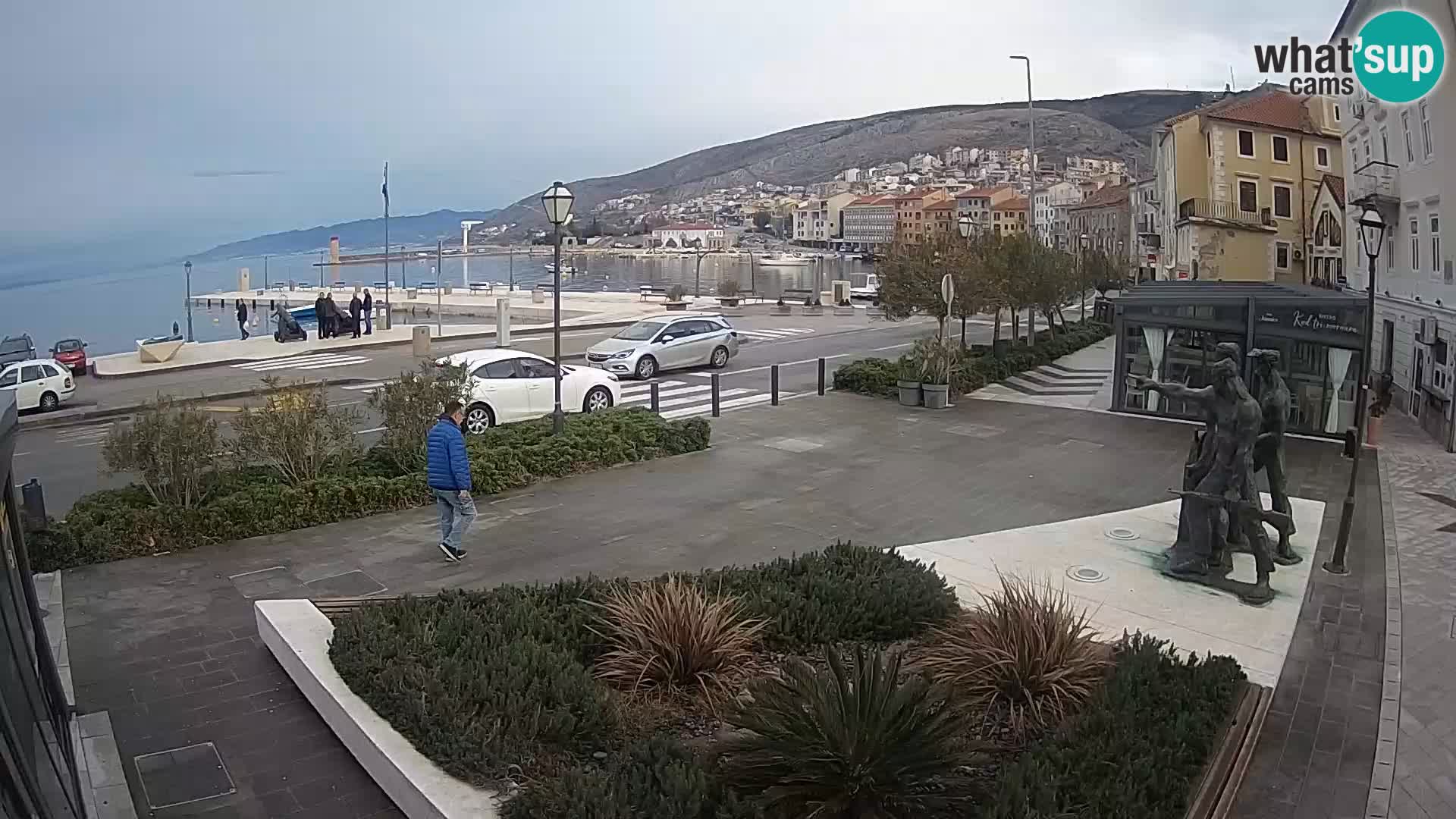 Webcam en vivo Senj riva – paseo marítimo