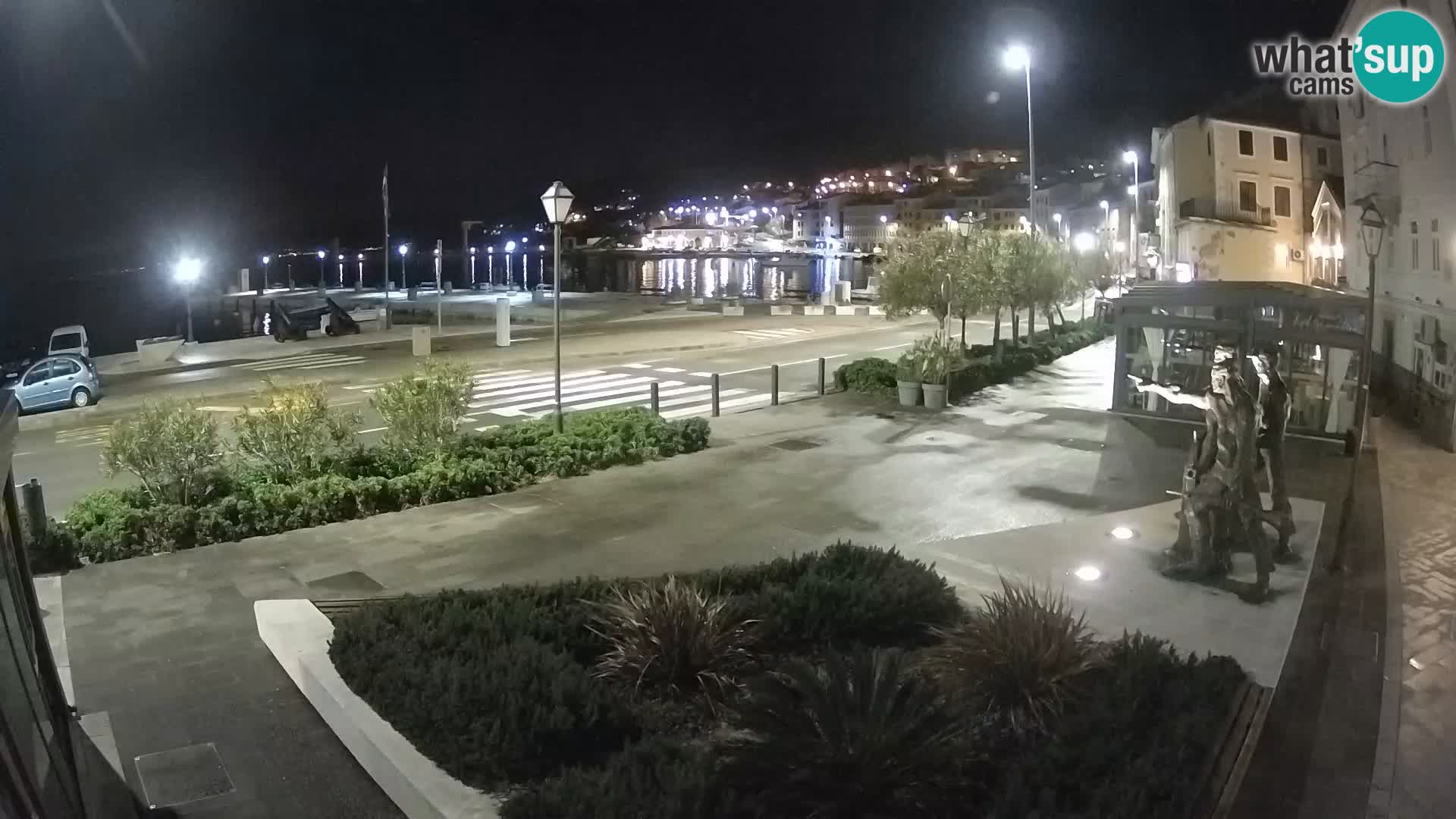 Spletna kamera v živo Senj riva – Hrvaška