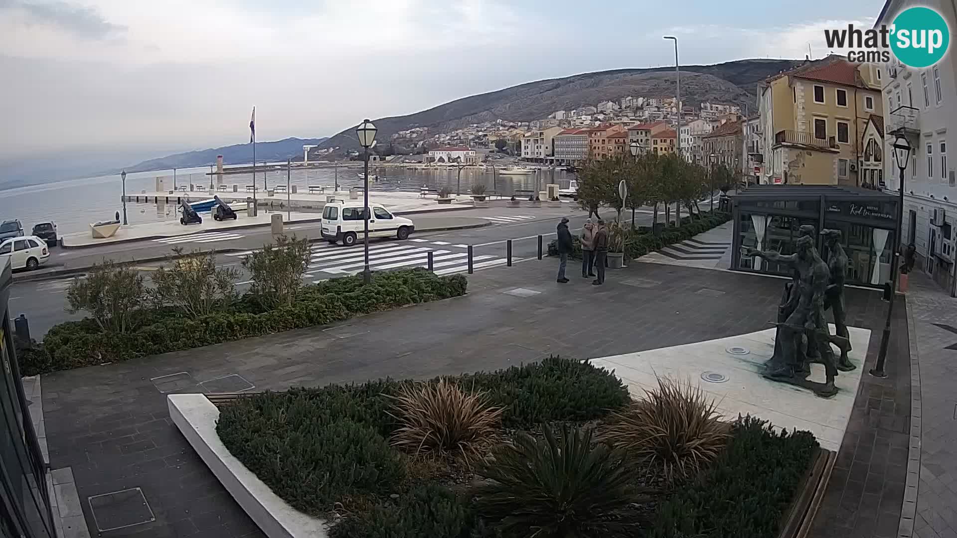 Live webcam Senj riva – fronte mare