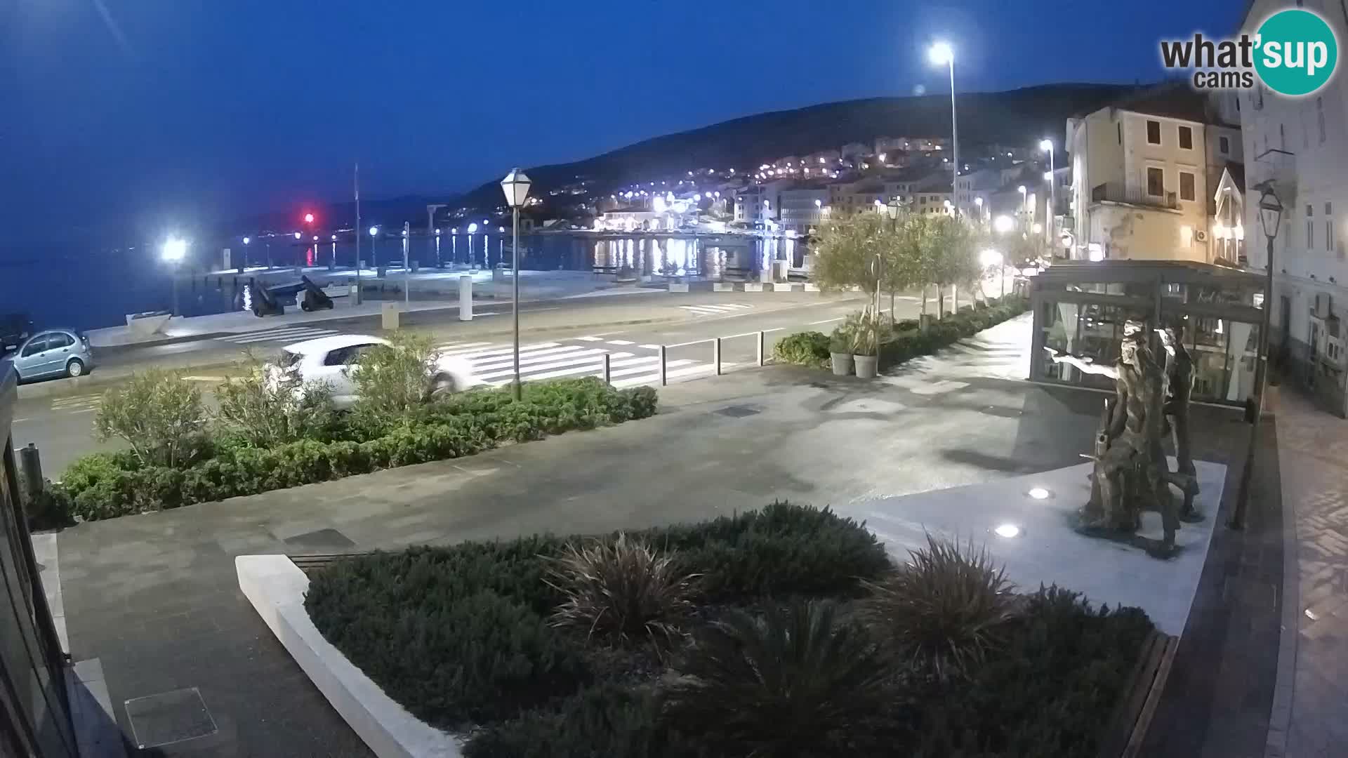 Live webcam Senj riva – fronte mare