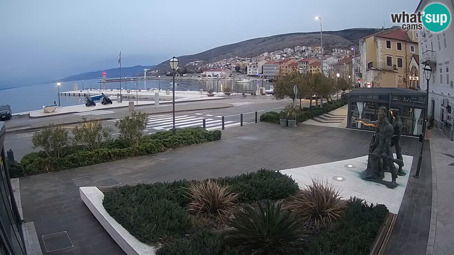 Webcam en vivo Senj riva – paseo marítimo