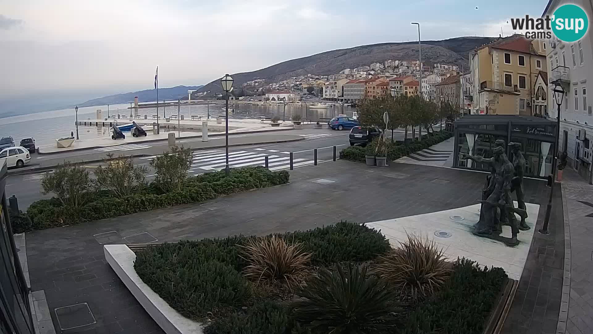 Webcam en vivo Senj riva – paseo marítimo