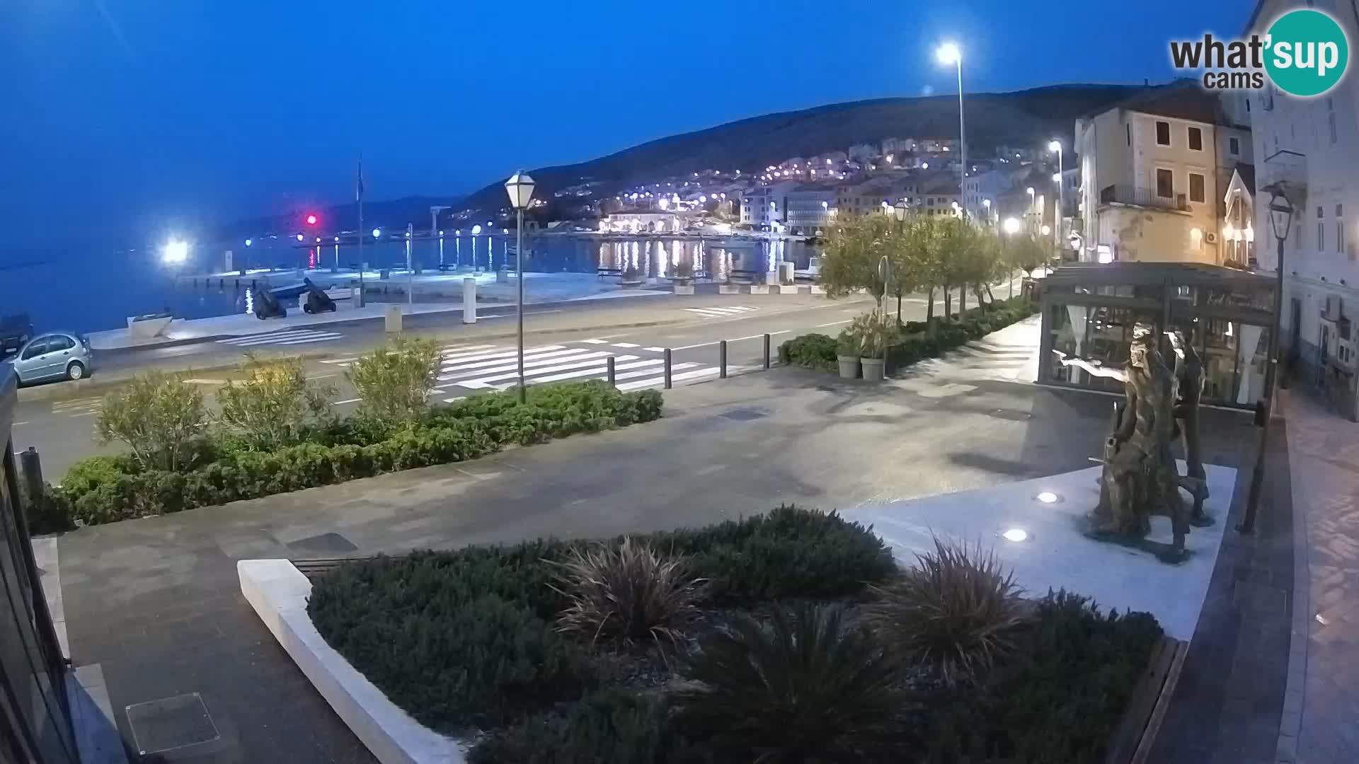 Live webcam Senj riva – fronte mare