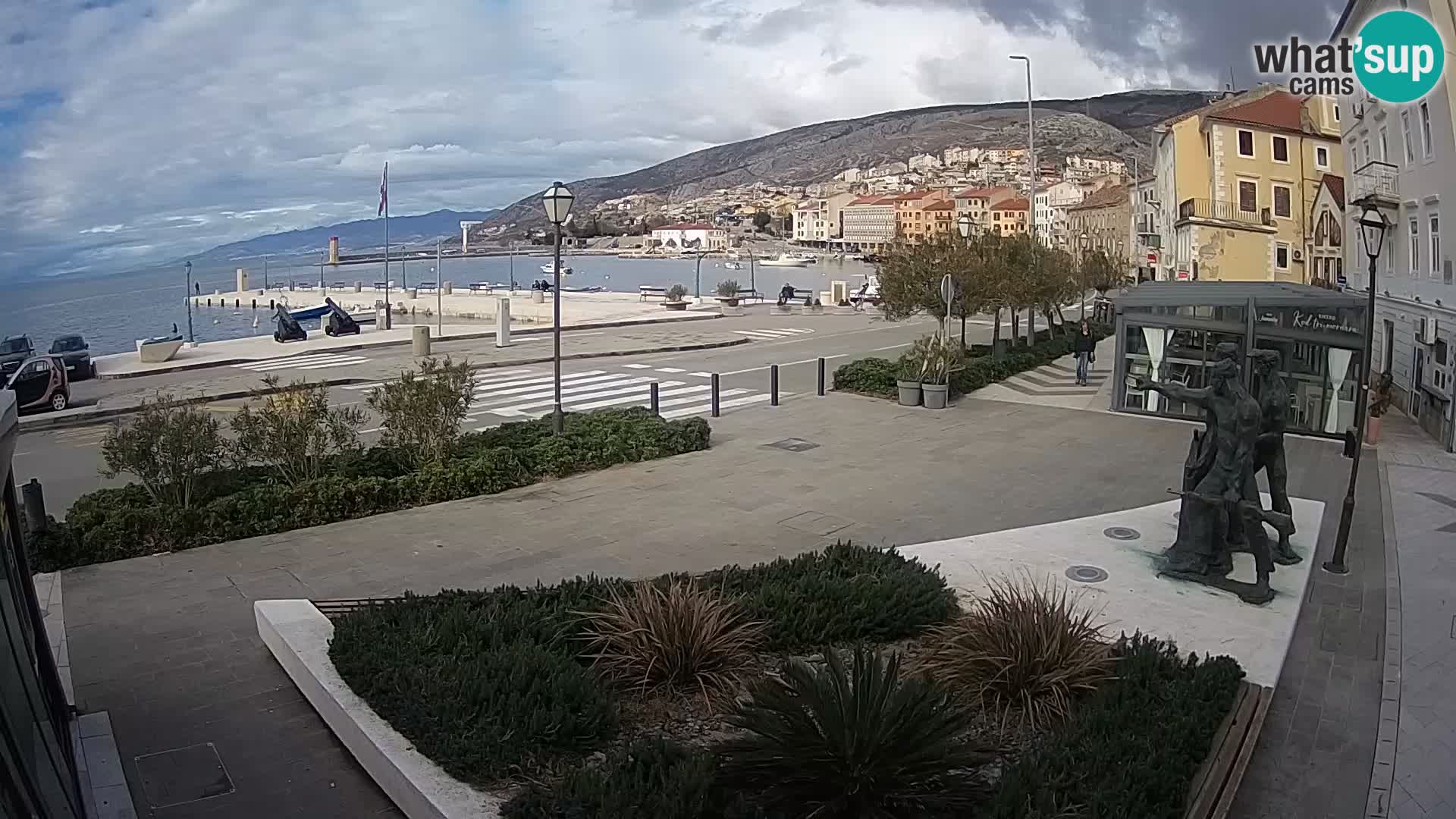 Webcam en direct Senj Riva – front de mer