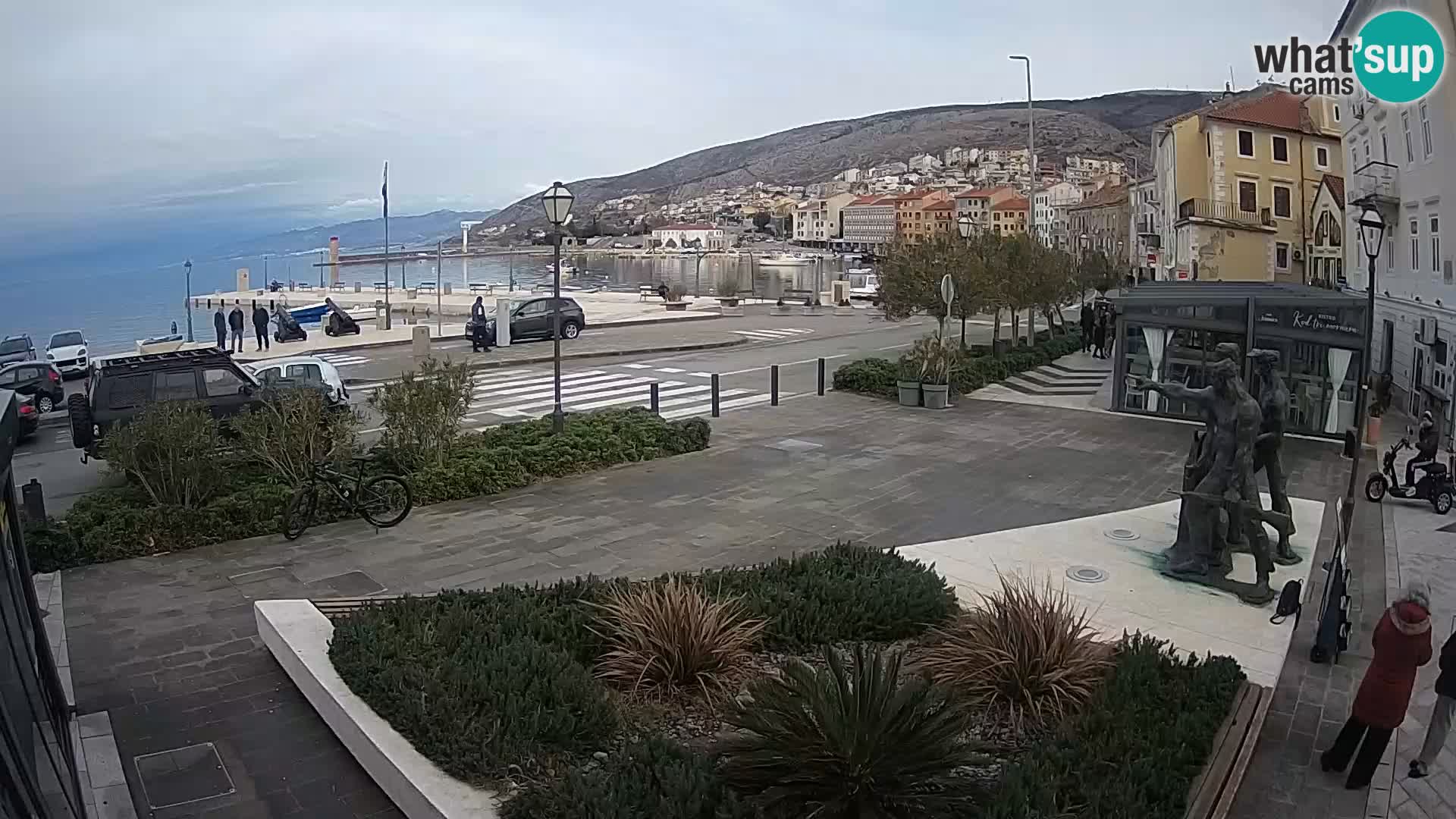 Webcam en vivo Senj riva – paseo marítimo