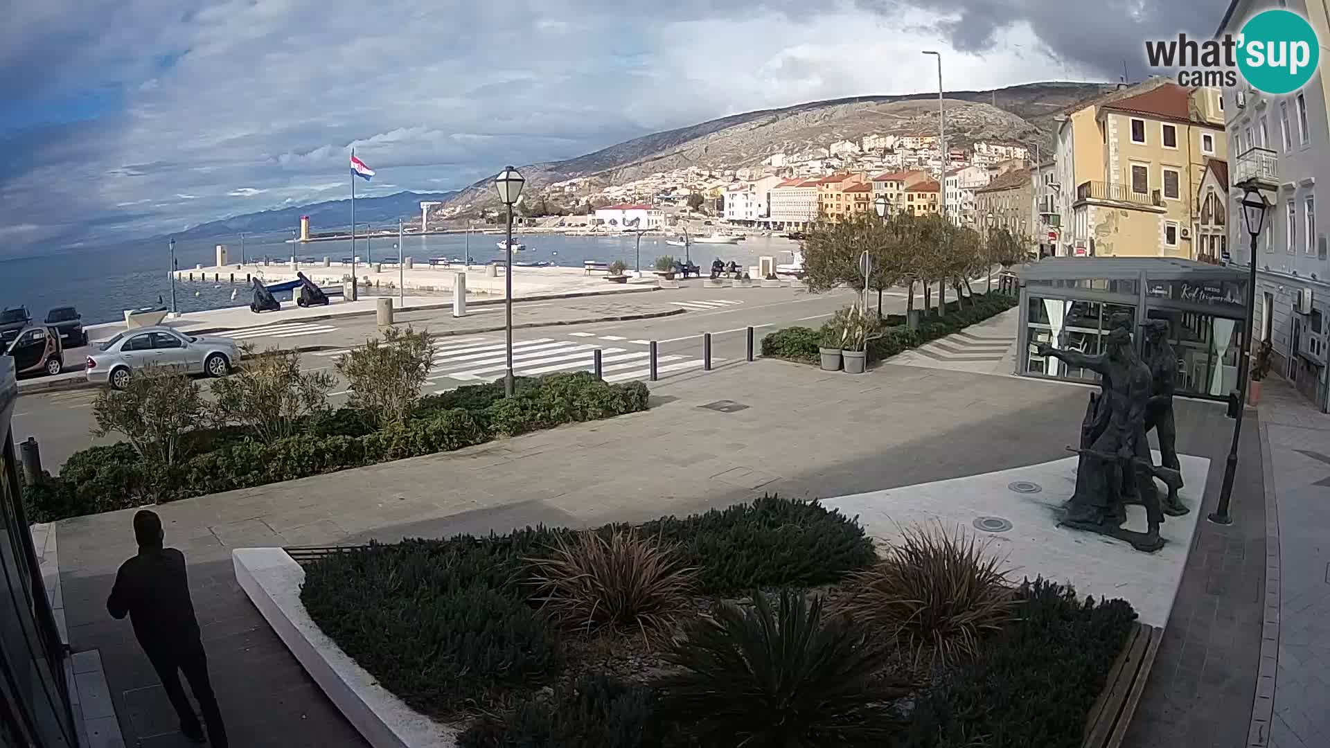 Webcam en vivo Senj riva – paseo marítimo