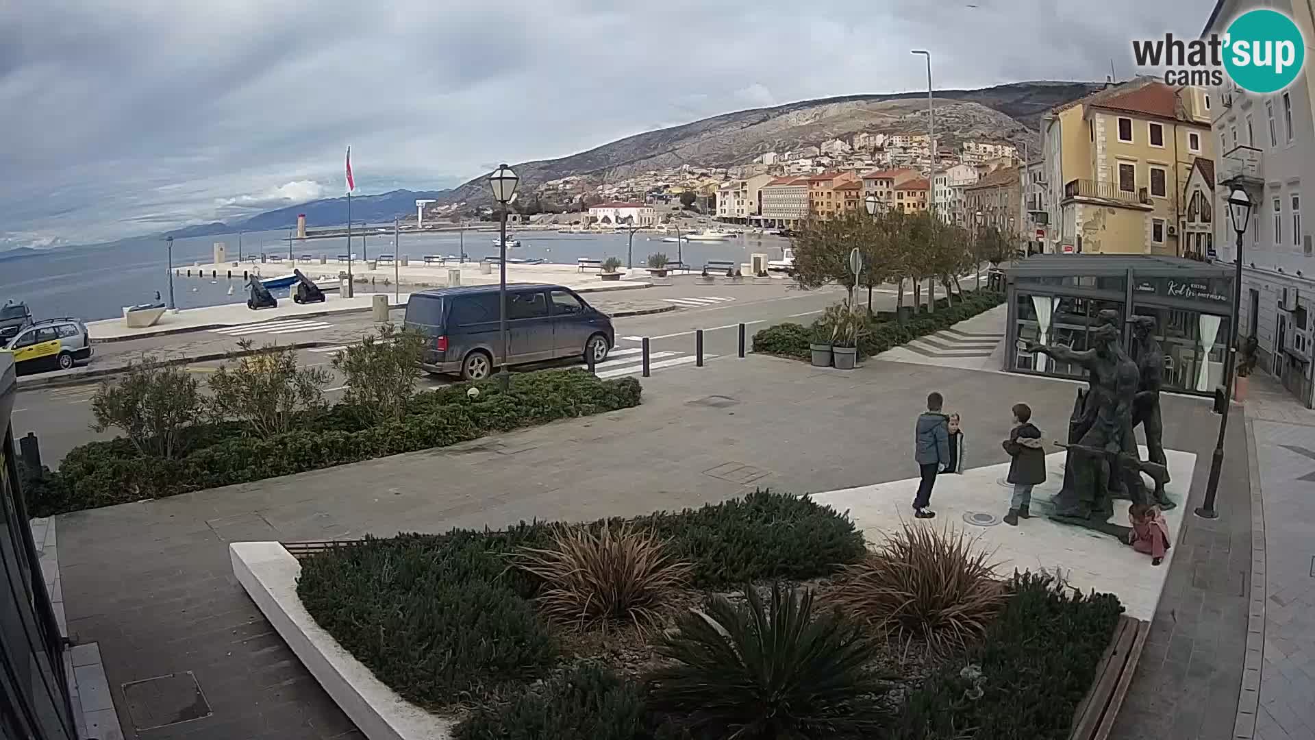 Spletna kamera v živo Senj riva – Hrvaška