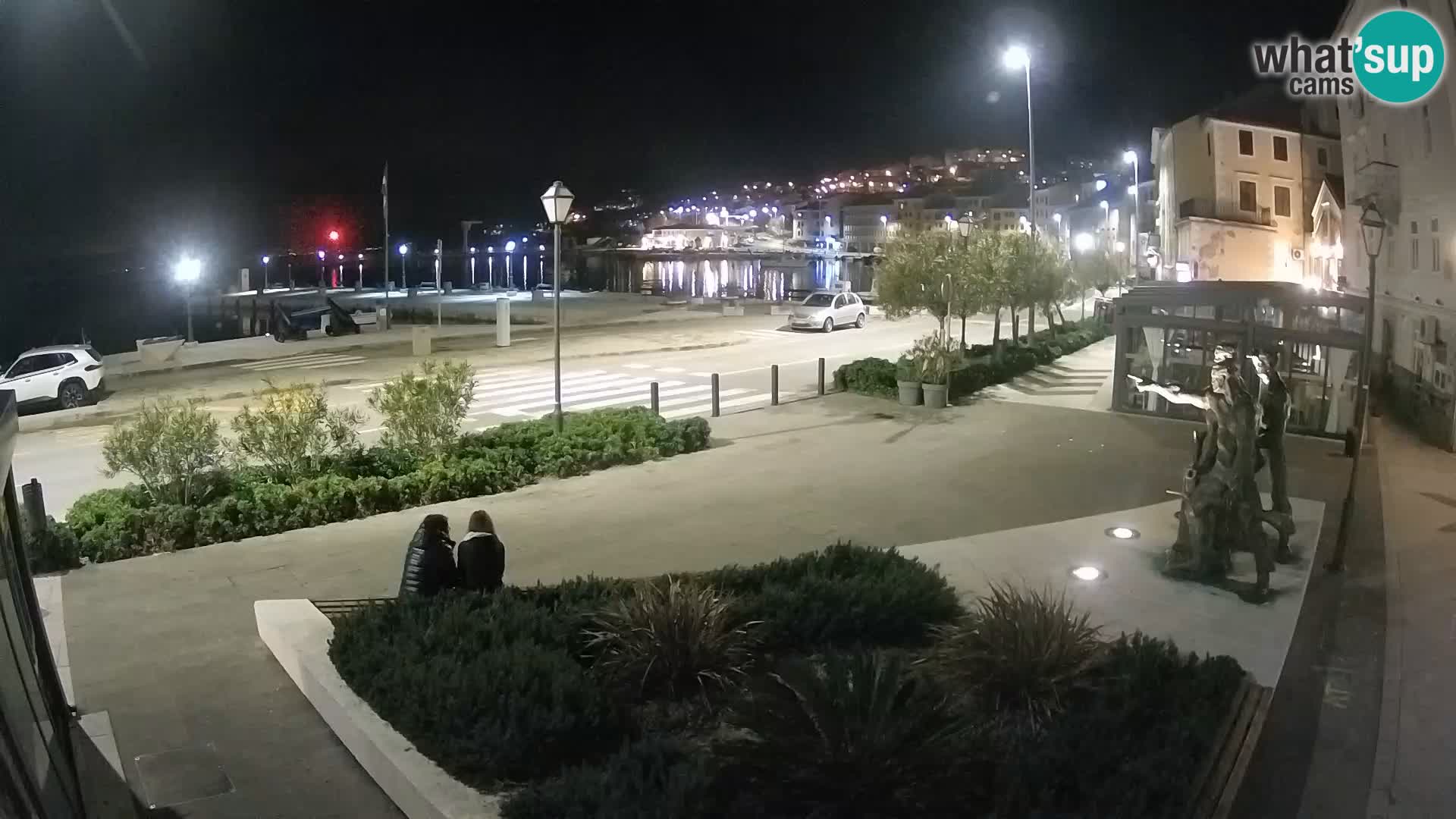 Live webcam Senj riva – seafront – Croatia