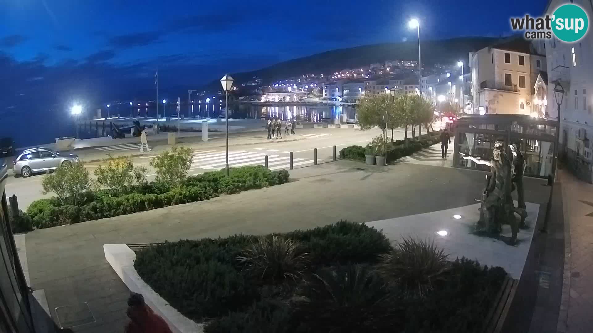 Live webcam Senj riva – fronte mare