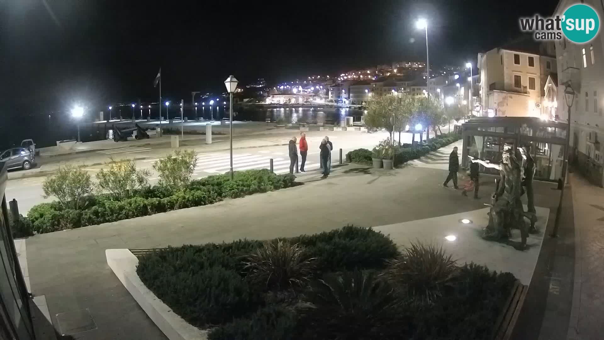 Live-Webcam Senj Riva – direkt am Meer – Kroatien