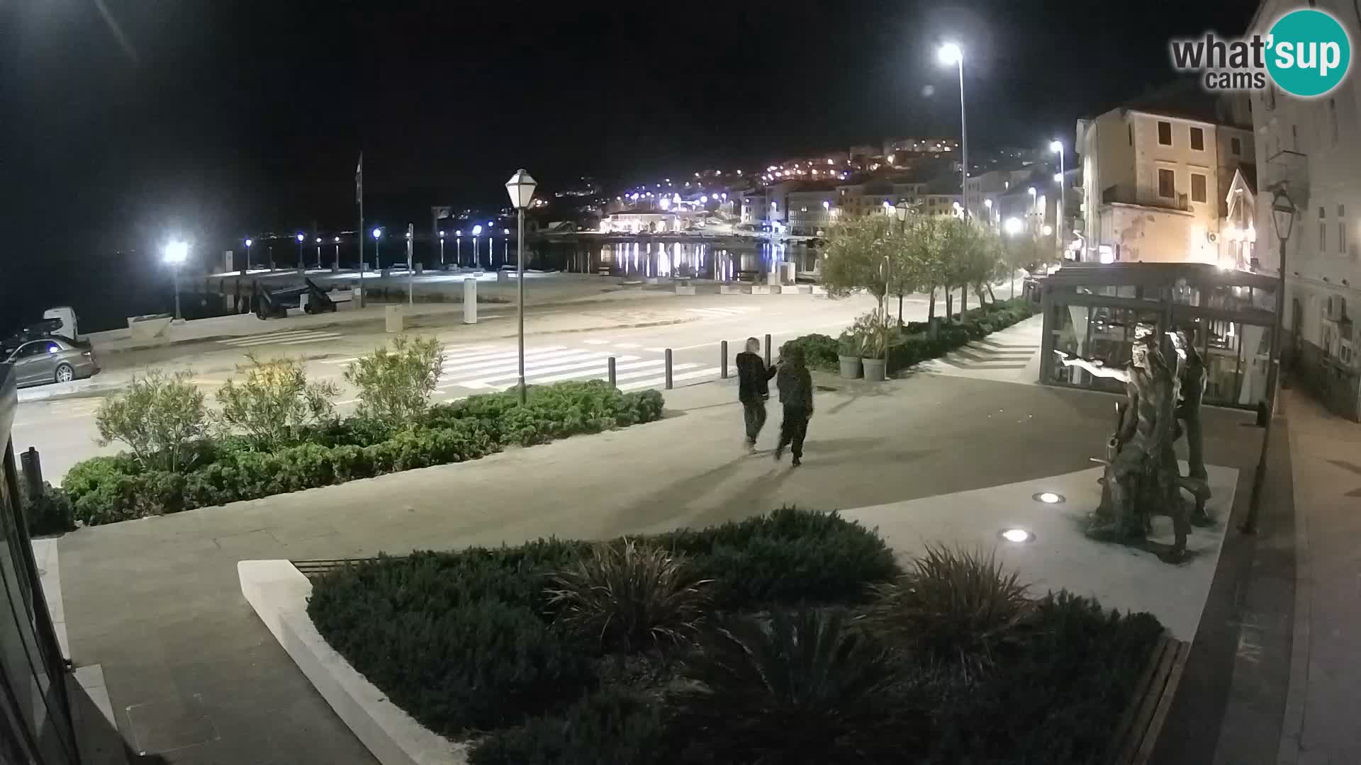 Live webcam Senj riva – fronte mare