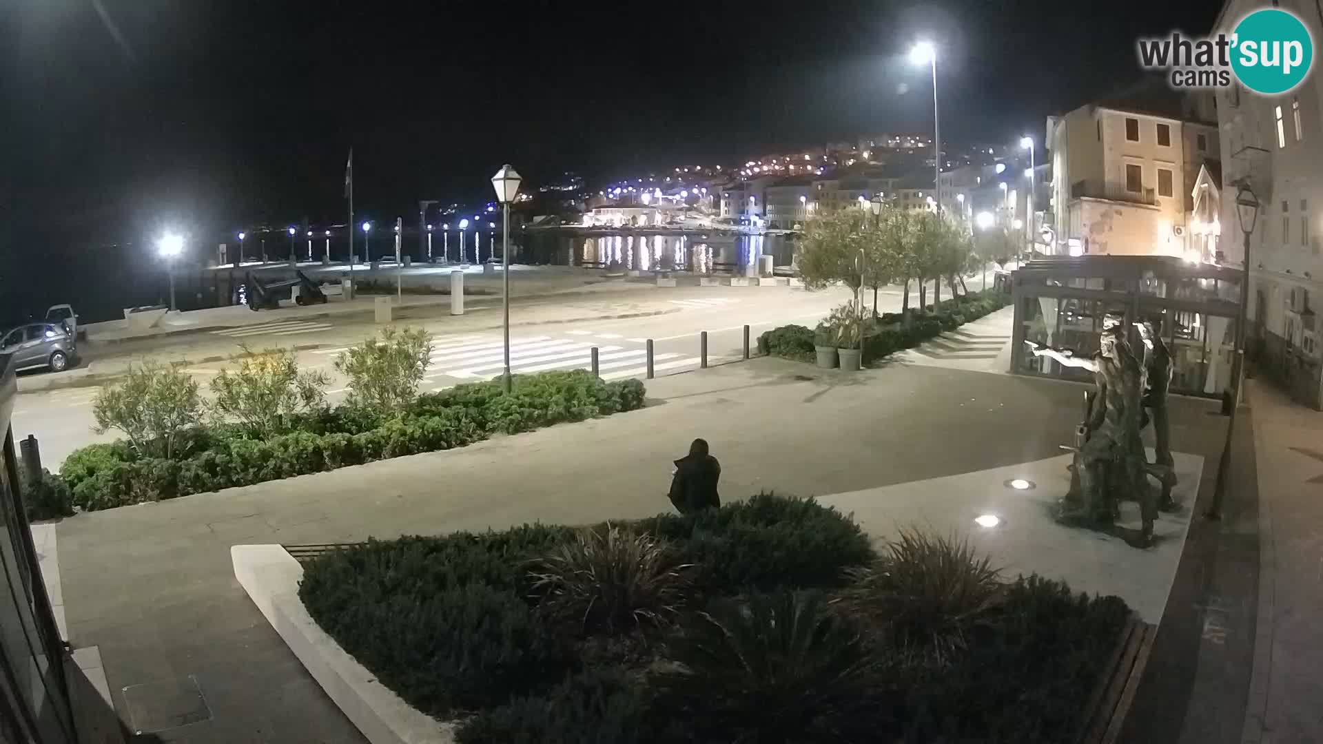 Live webcam Senj riva – seafront – Croatia