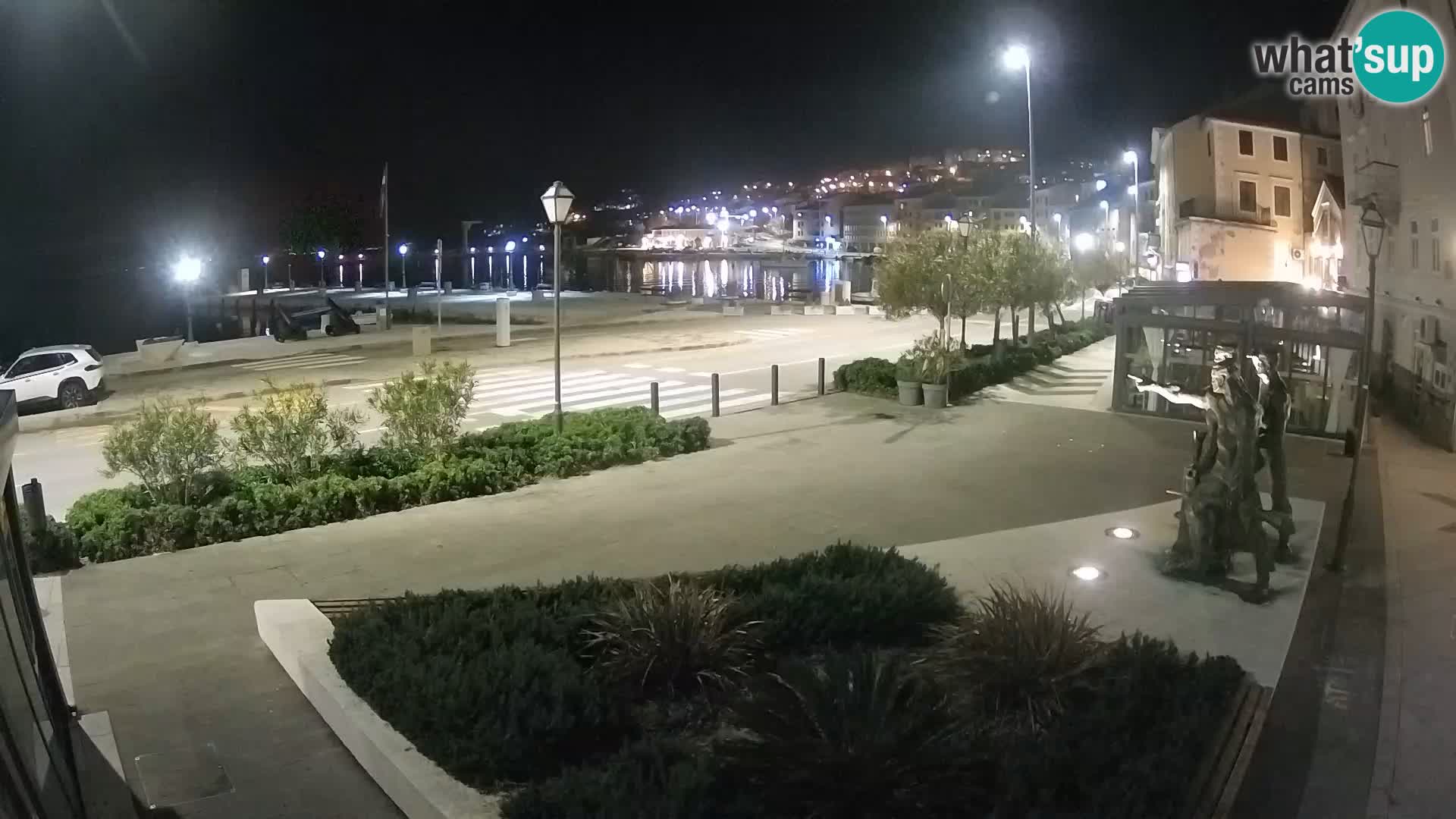 Webcam en vivo Senj riva – paseo marítimo