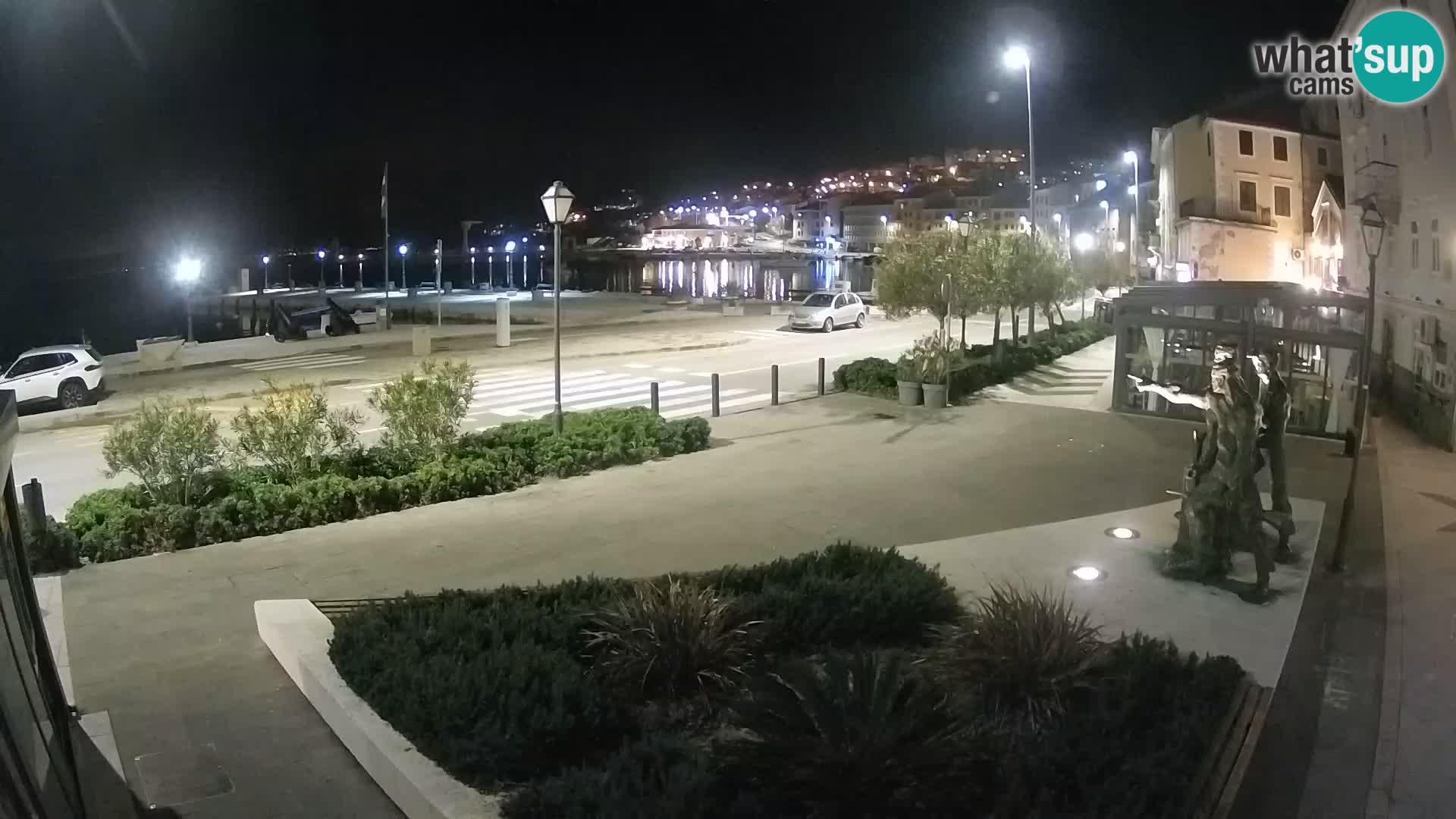 Webcam en vivo Senj riva – paseo marítimo