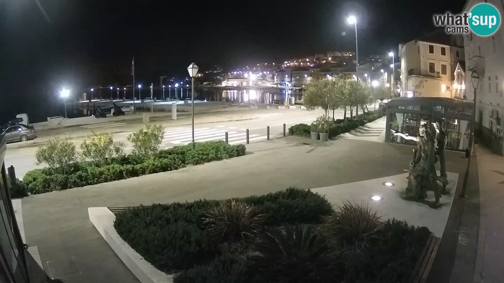 Live webcam Senj riva – seafront – Croatia