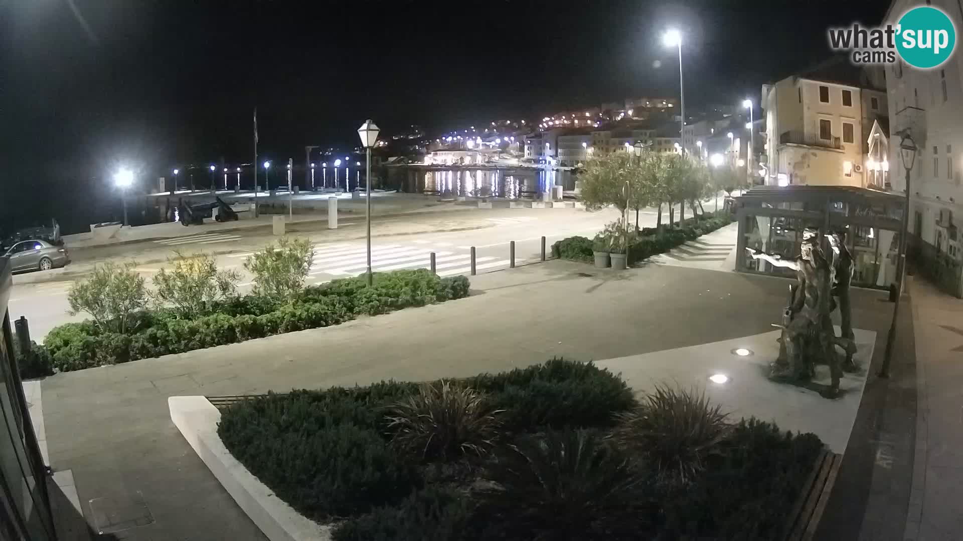 Live webcam Senj riva – fronte mare