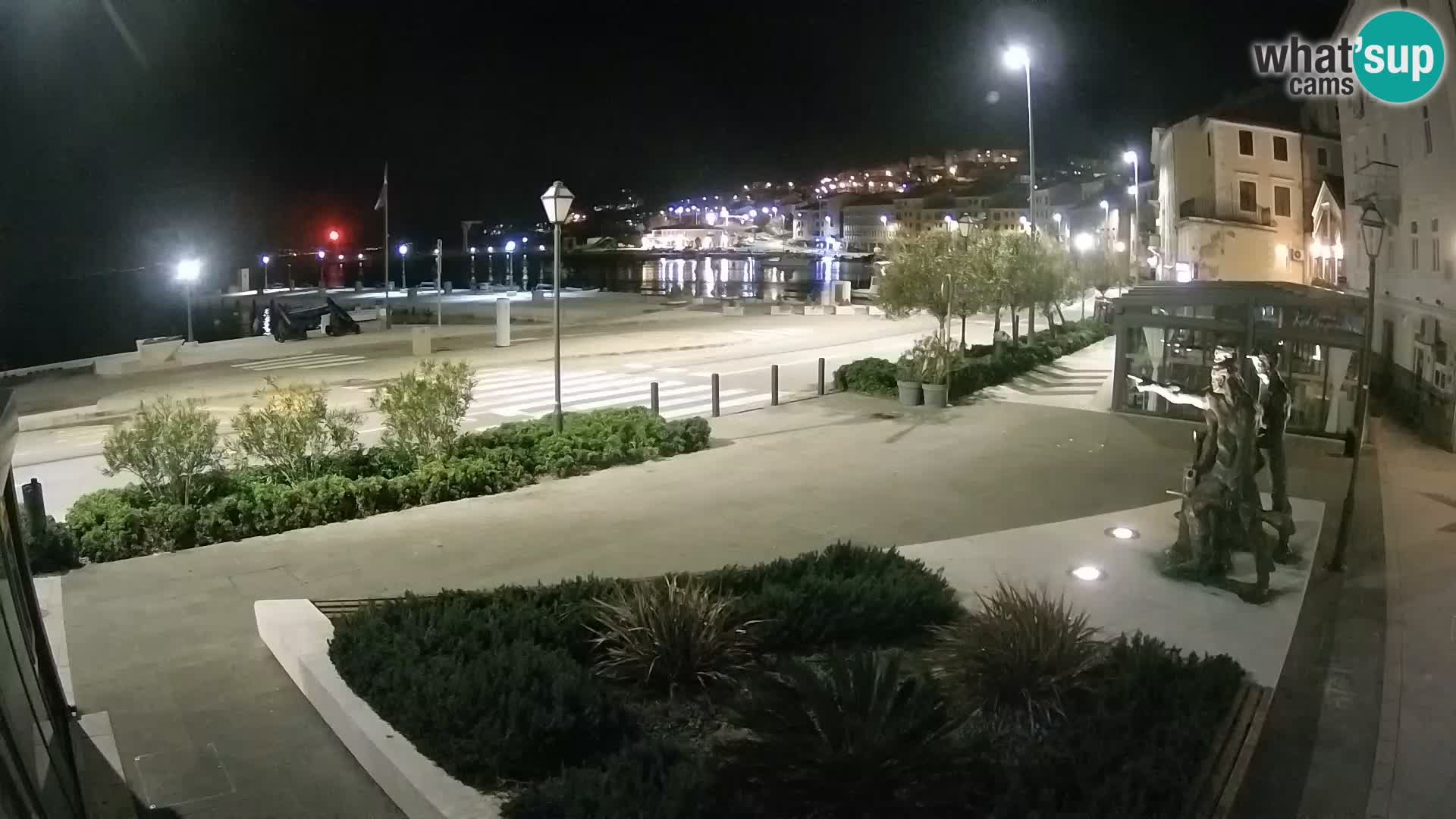 Live webcam Senj riva – fronte mare