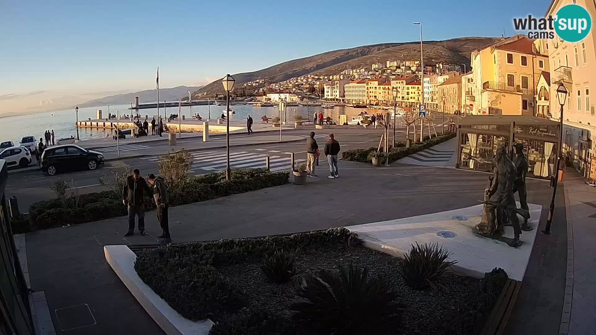 Webcam en vivo Senj riva – paseo marítimo