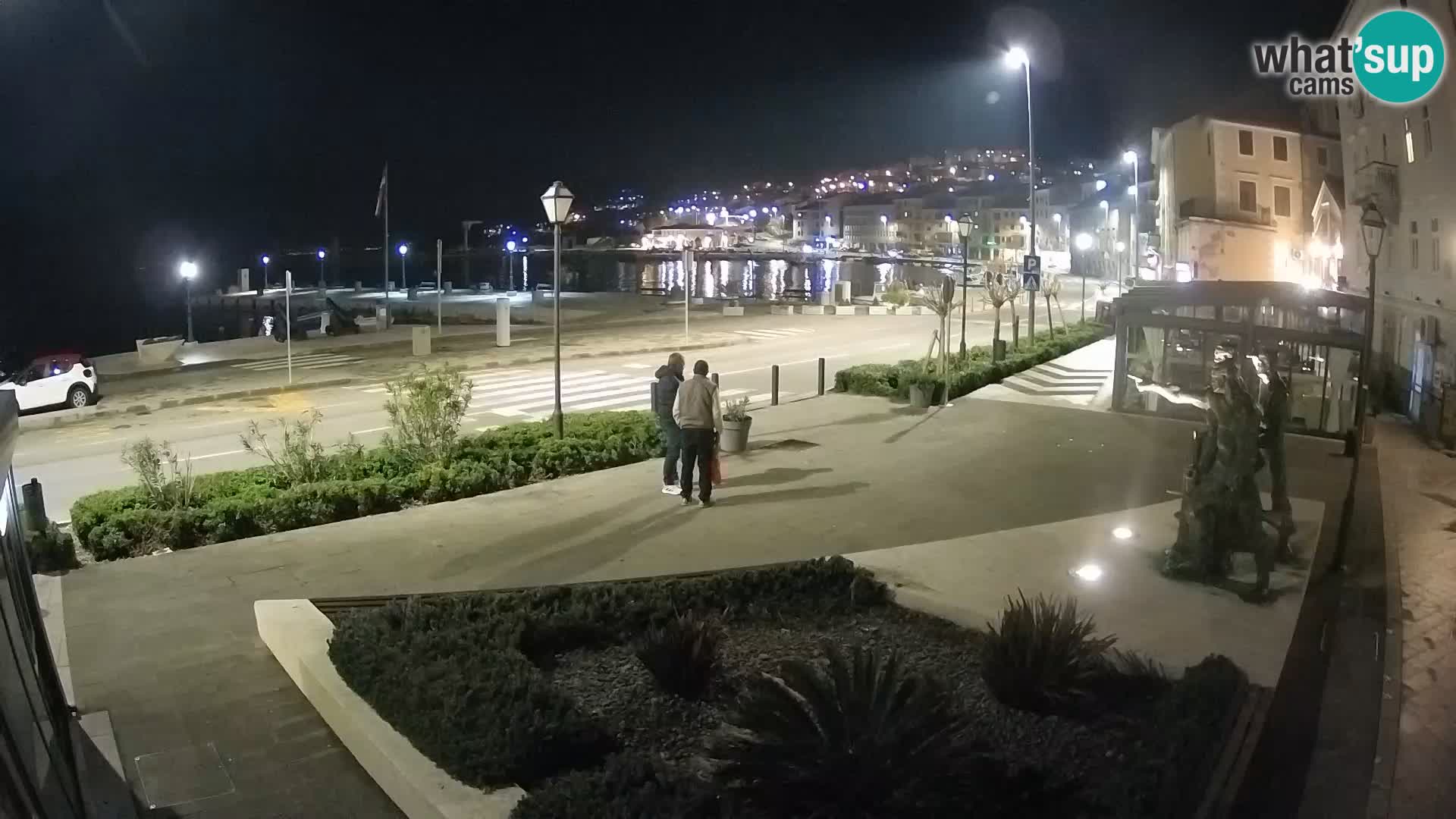 Spletna kamera v živo Senj riva – Hrvaška