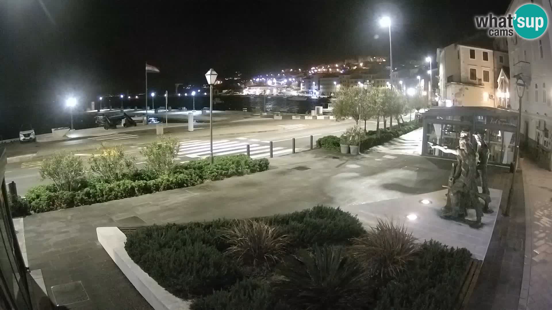Webcam en vivo Senj riva – paseo marítimo
