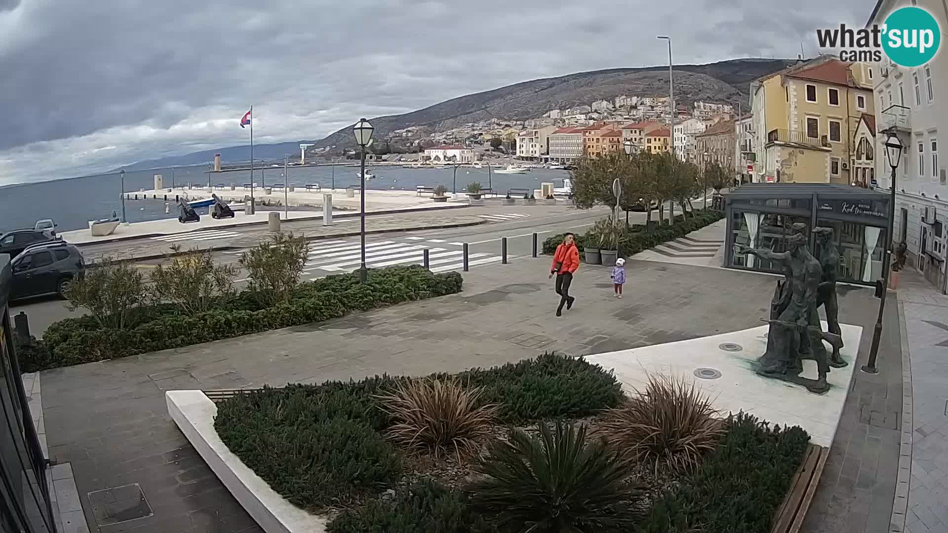 Webcam en direct Senj Riva – front de mer